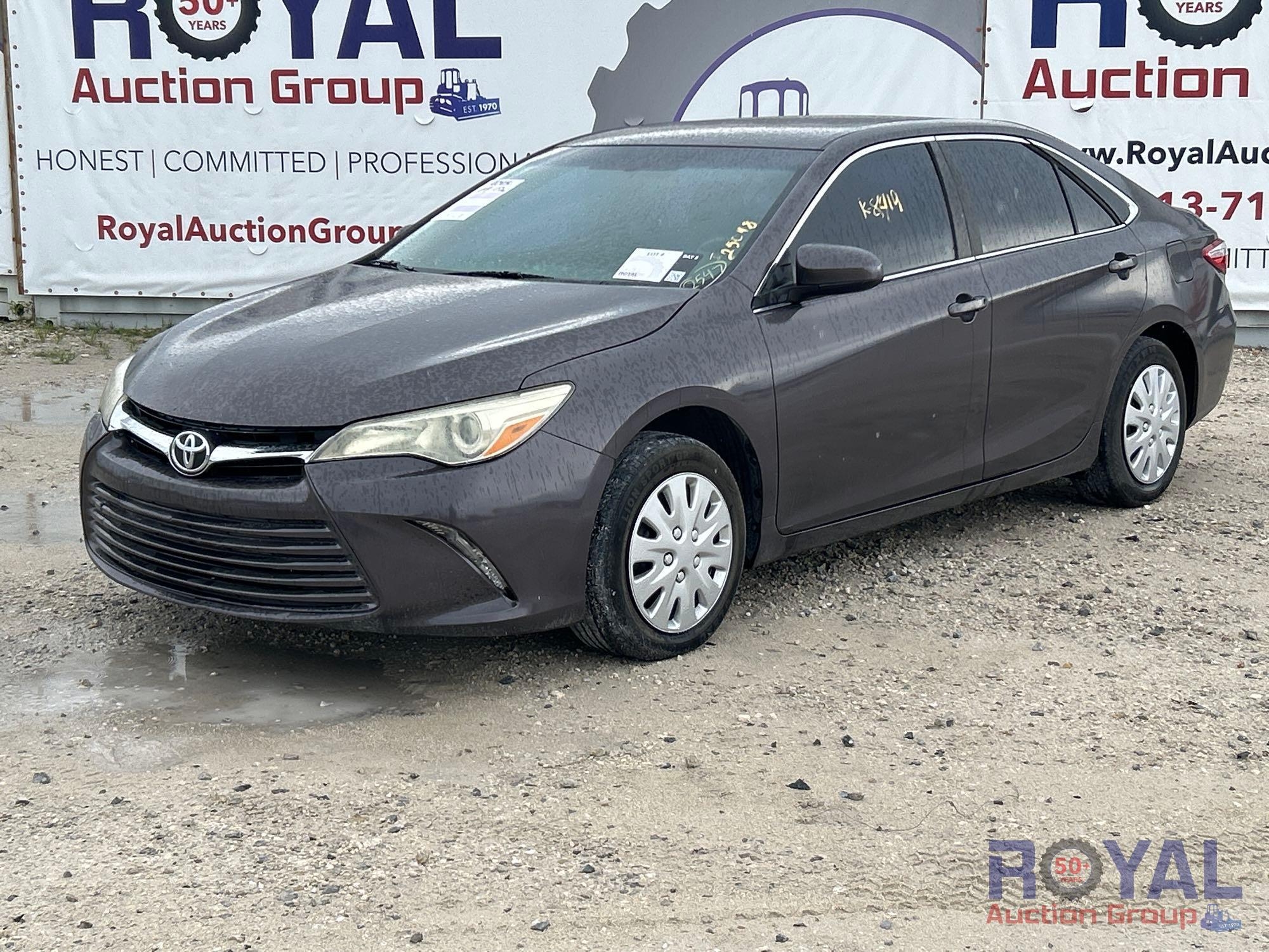 Year: 2015 Make: Toyota Model: Camry Vehicle Type: Passenger Car Mileage: 109,107 Plate: Body Type: (A51694)