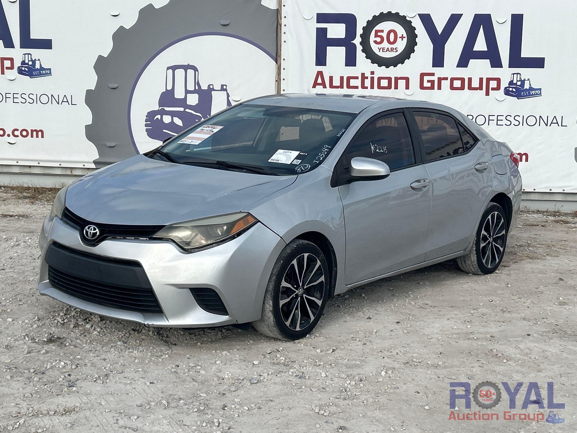 2014 Toyota Corolla Sedan (A55853)