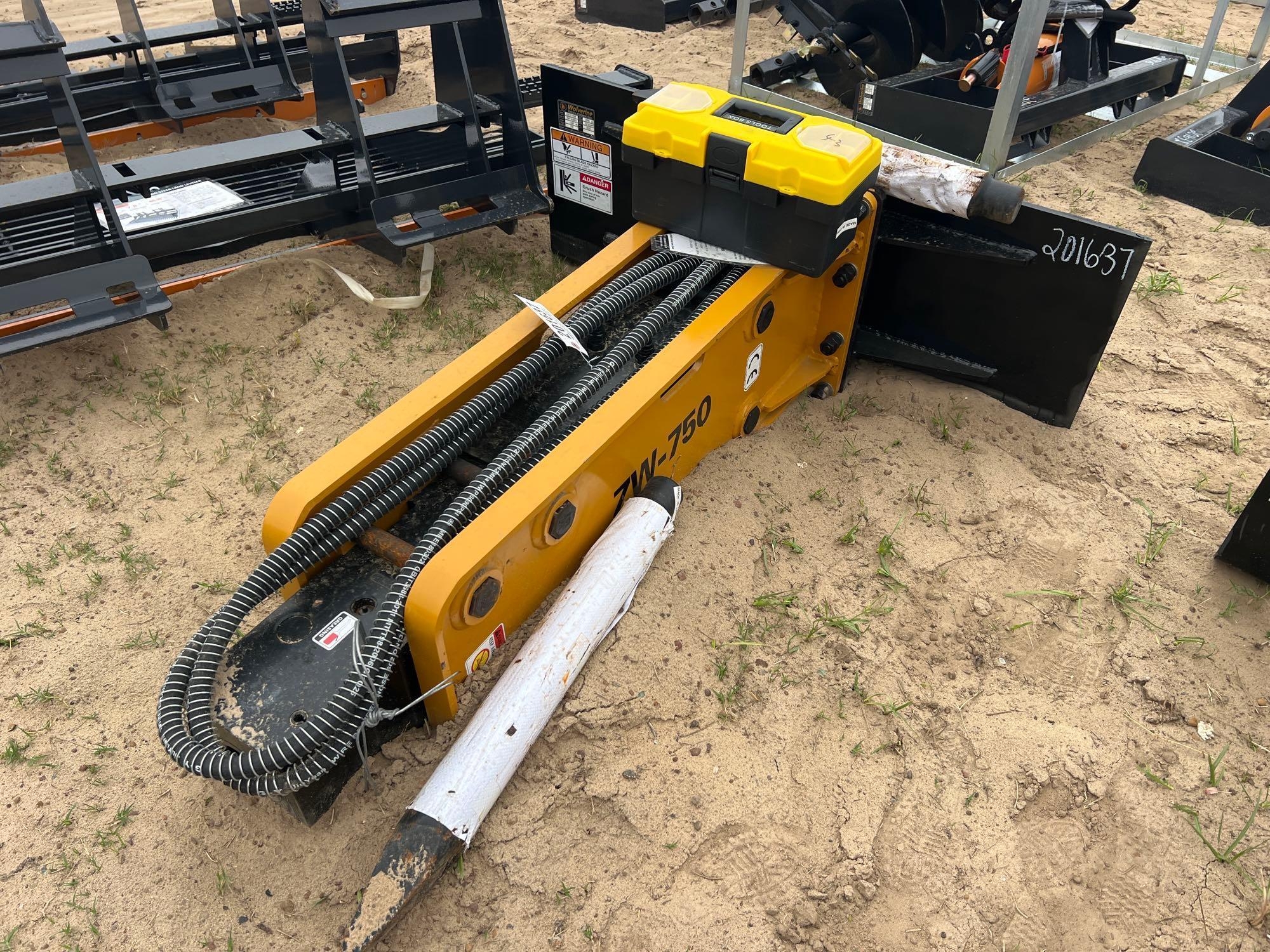 UNUSED WOLVERINE CB-11-750F HYD CONCRETE BREAKER (A54757)