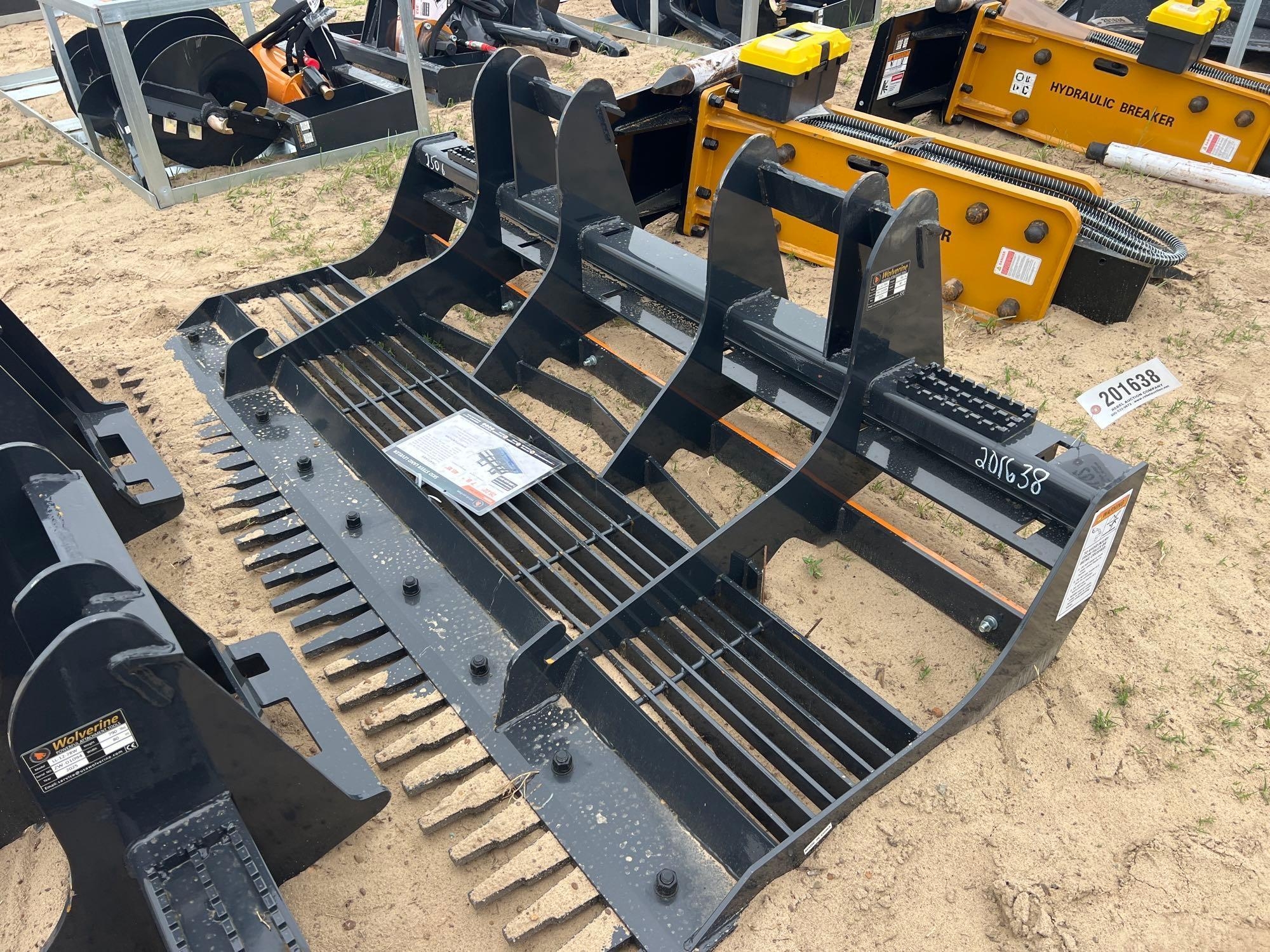 UNUSED WOLVERINE LL-12-78W 78" LAND LEVELER (A54757)