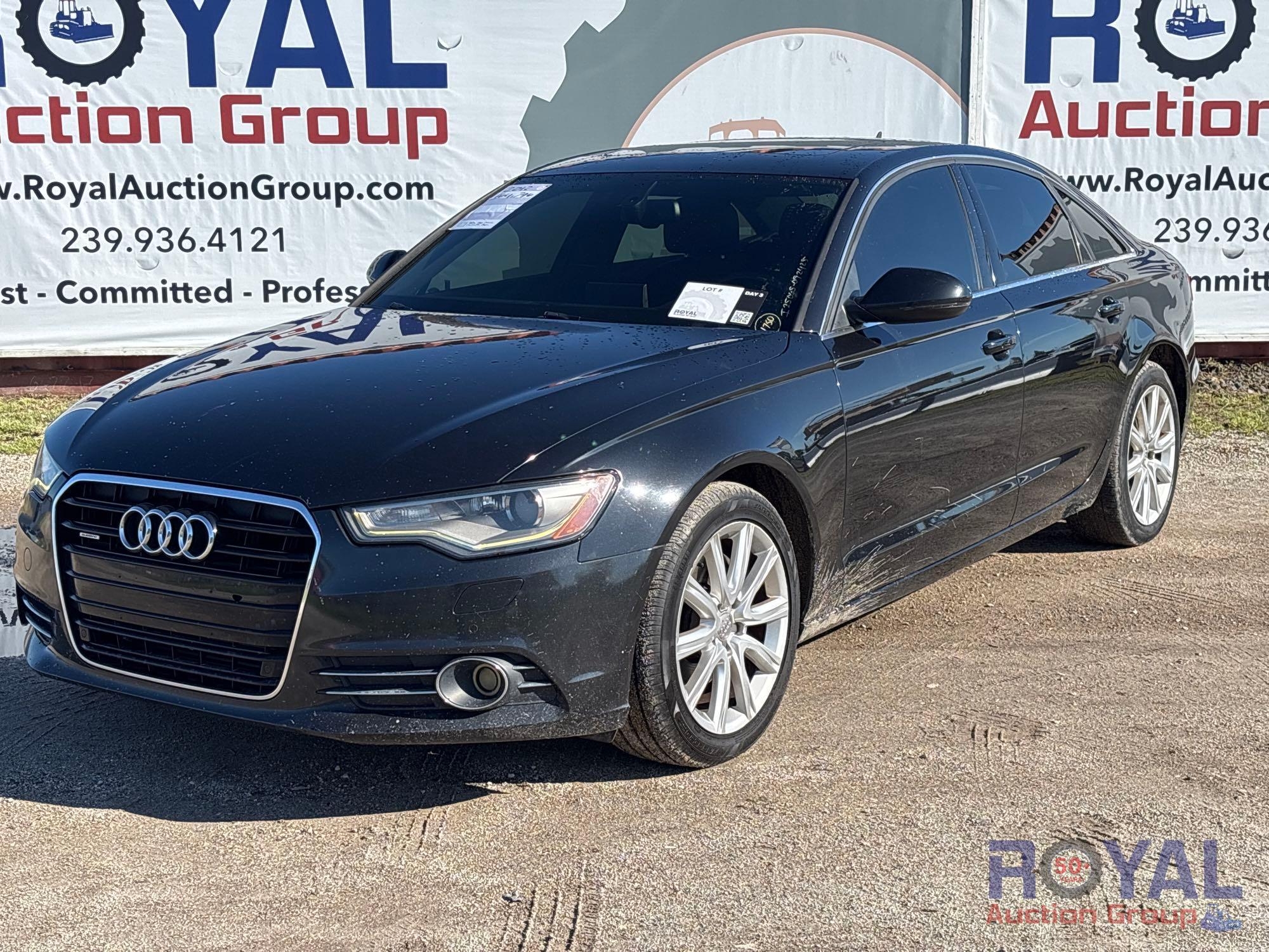 2013 Audi A6 AWD Sedan (A53424)