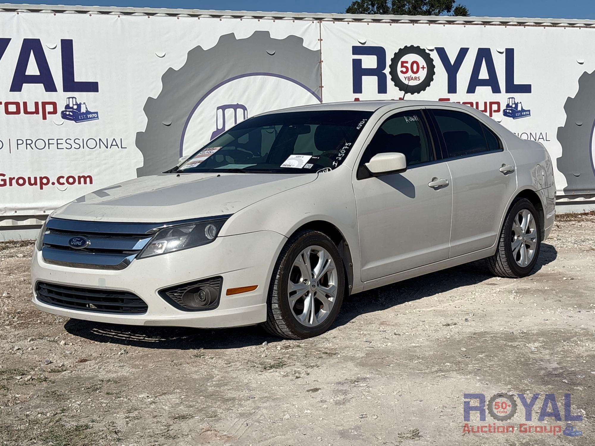 2012 Ford Fusion Sedan (A55853)