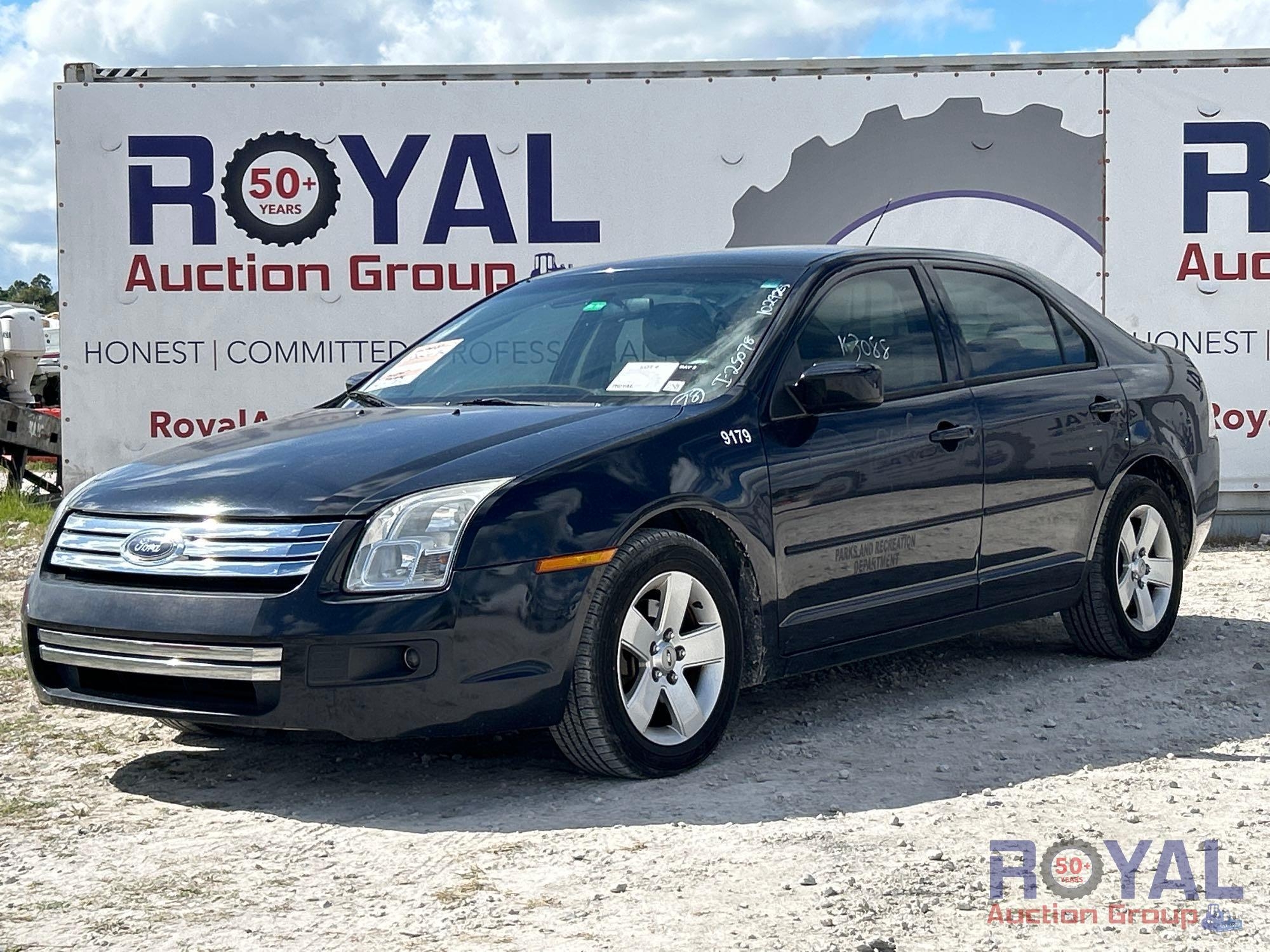 Year: 2008 Make: Ford Model: Fusion Vehicle Type: Passenger Car Mileage: Plate: Body Type: 4 Door (A55853)