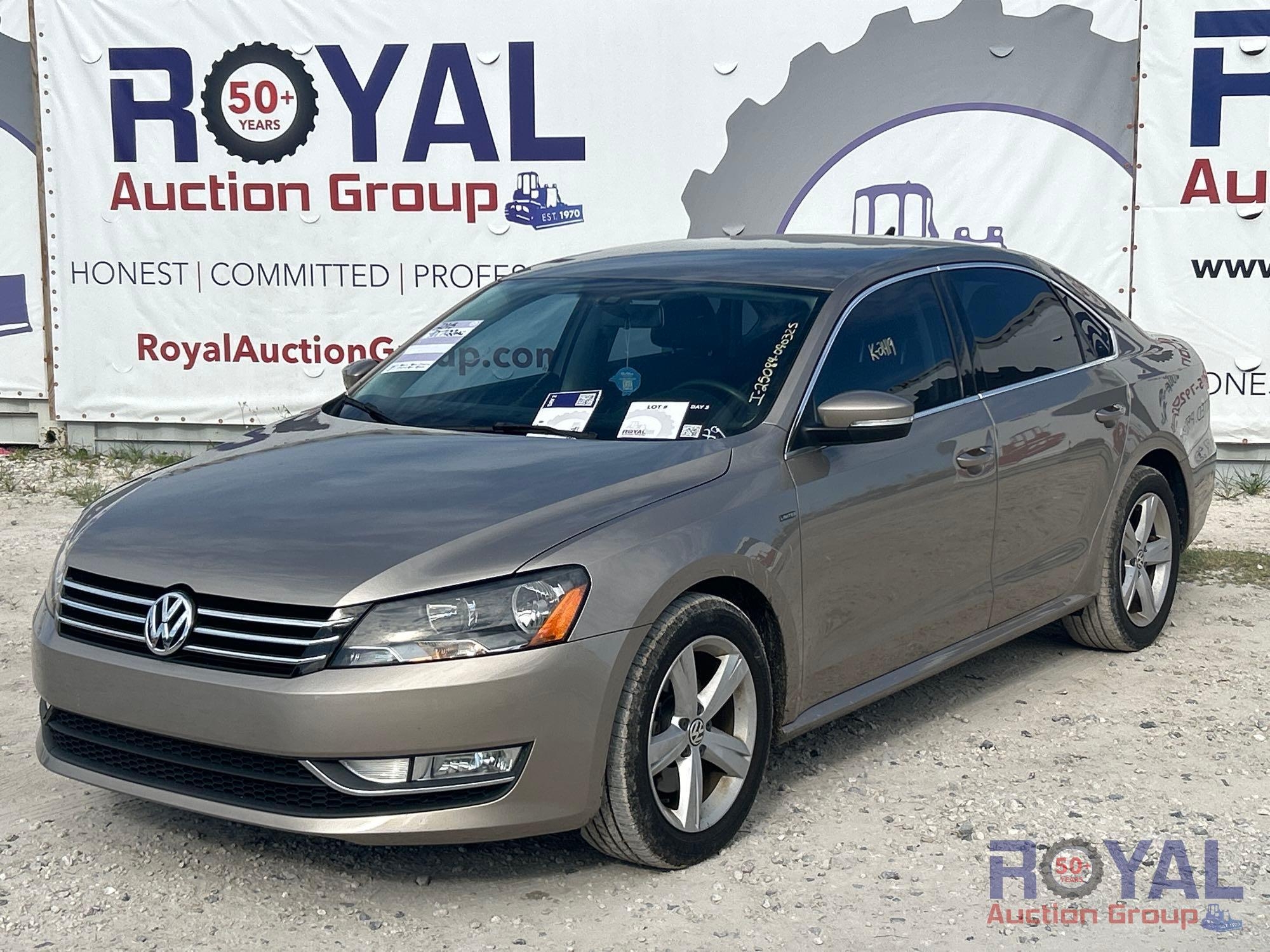 Year: 2015 Make: Volkswagen Model: Passat Vehicle Type: Passenger Car Mileage: 90,702 Plate: Body (A51694)