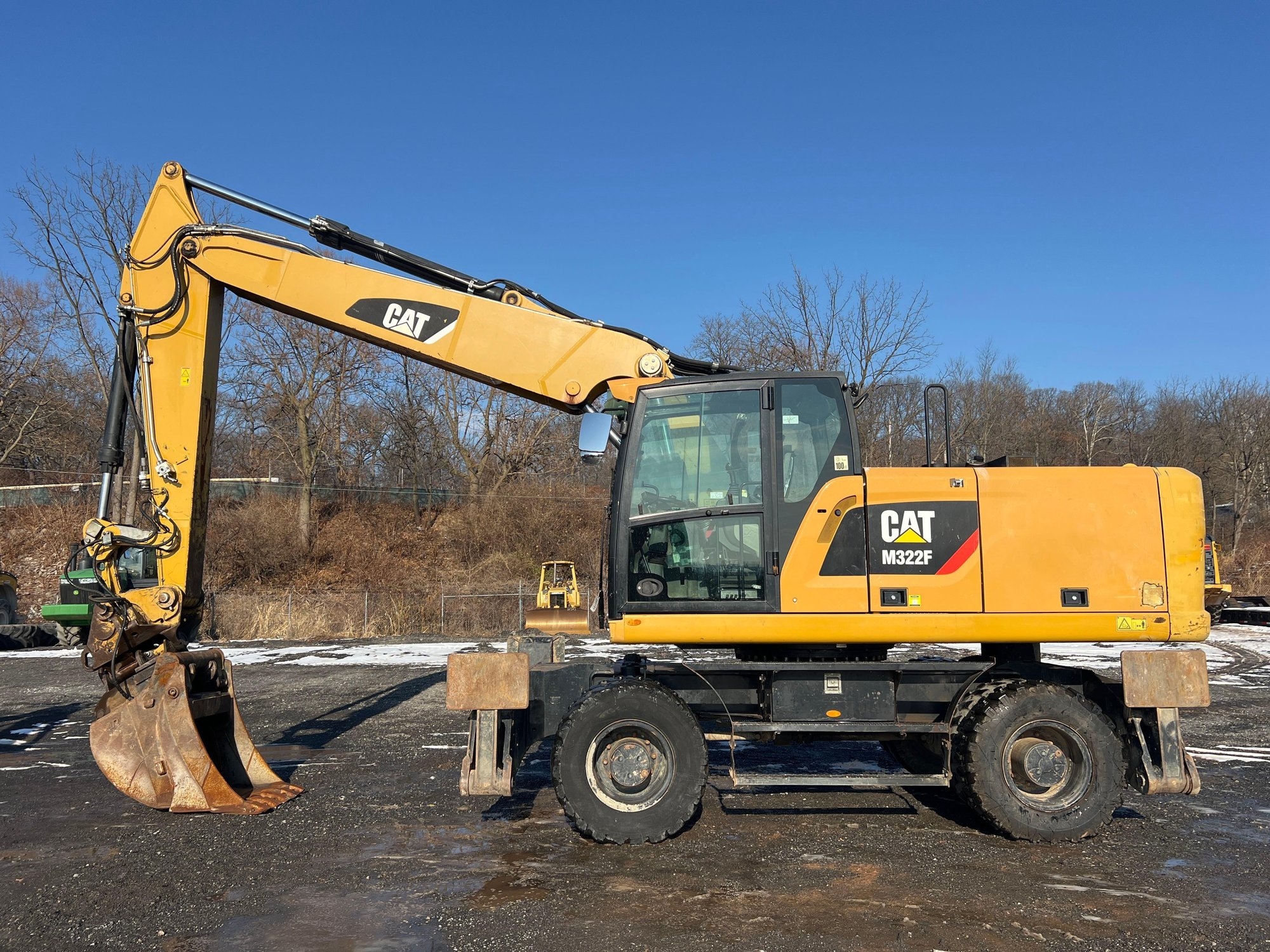 2016 CATERPILLAR M322F MOBILE EXCAVATOR (A60429)