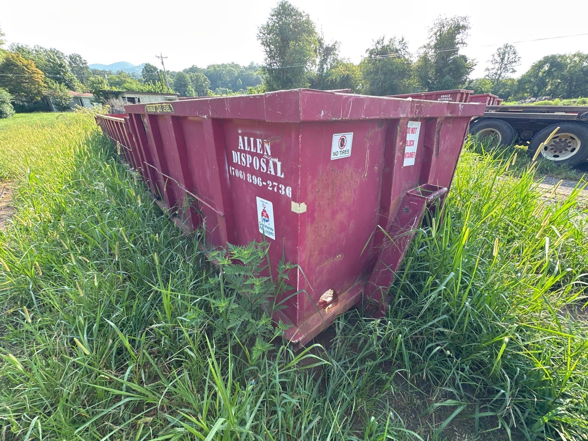 12 Yard Rolloff Container (A51573)