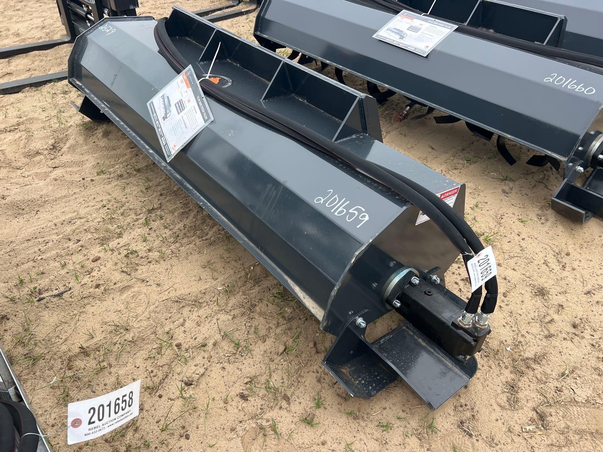 UNUSED WOLVERINE TL-12-72W 72" HYD TILLER (A54757)