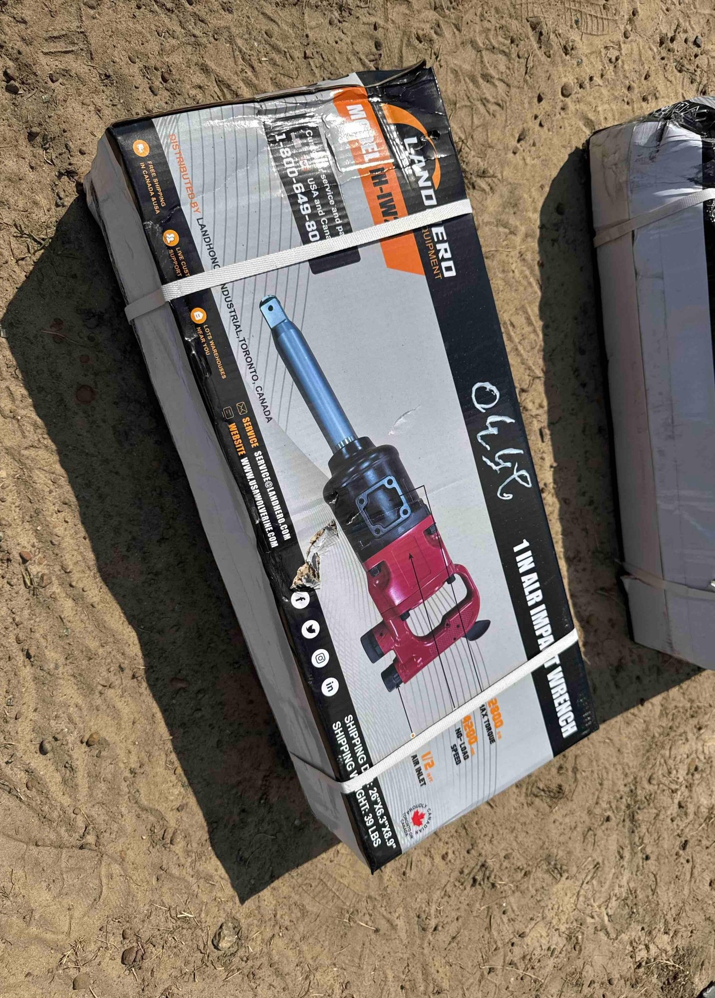 UNUSED LANDHERO IH-IW21 1" AIR IMPACT WRENCH (A51248)