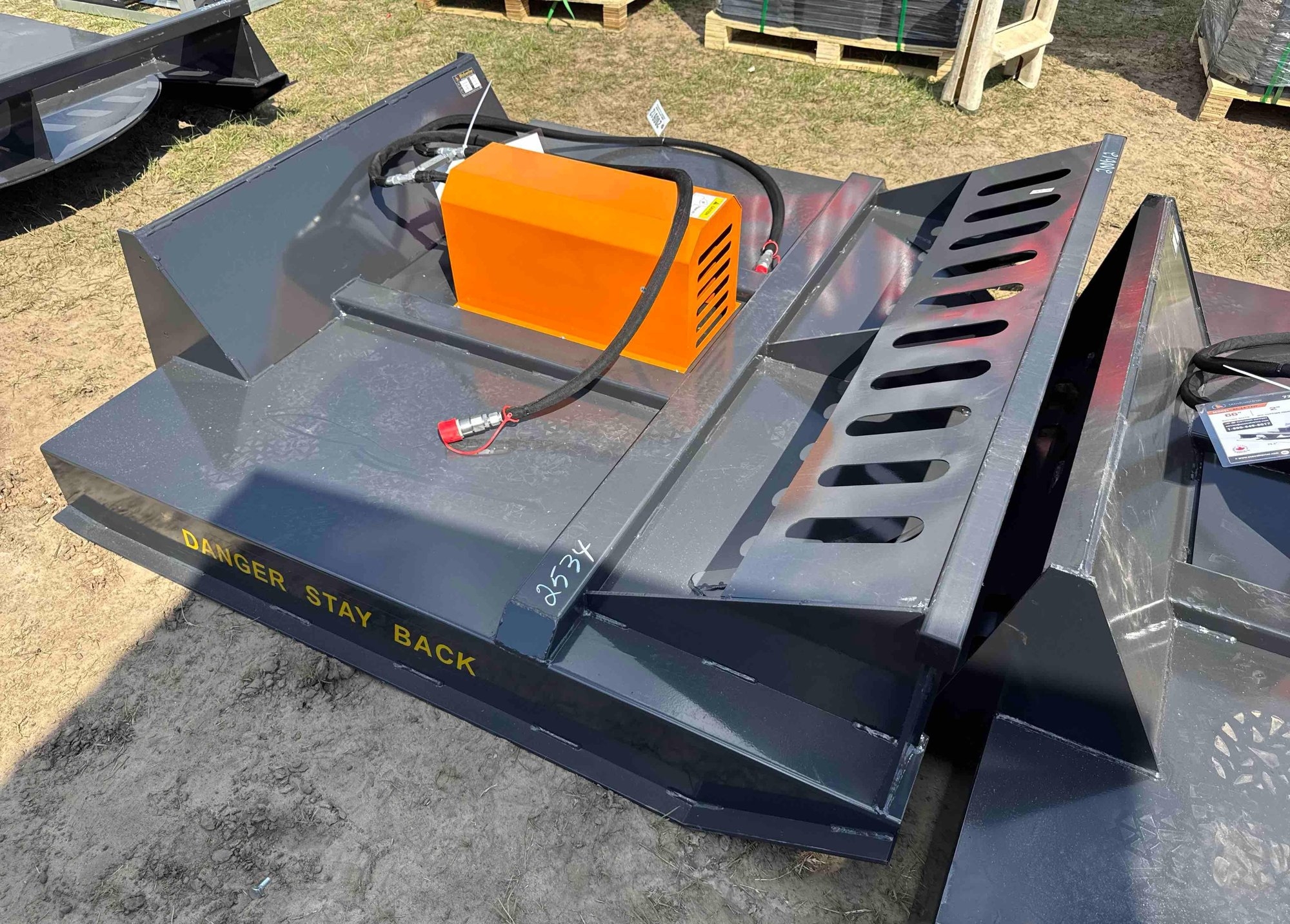 UNUSED WOLVERINE BC-13-72W-72" HYD BRUSH CUTTER (A51248)