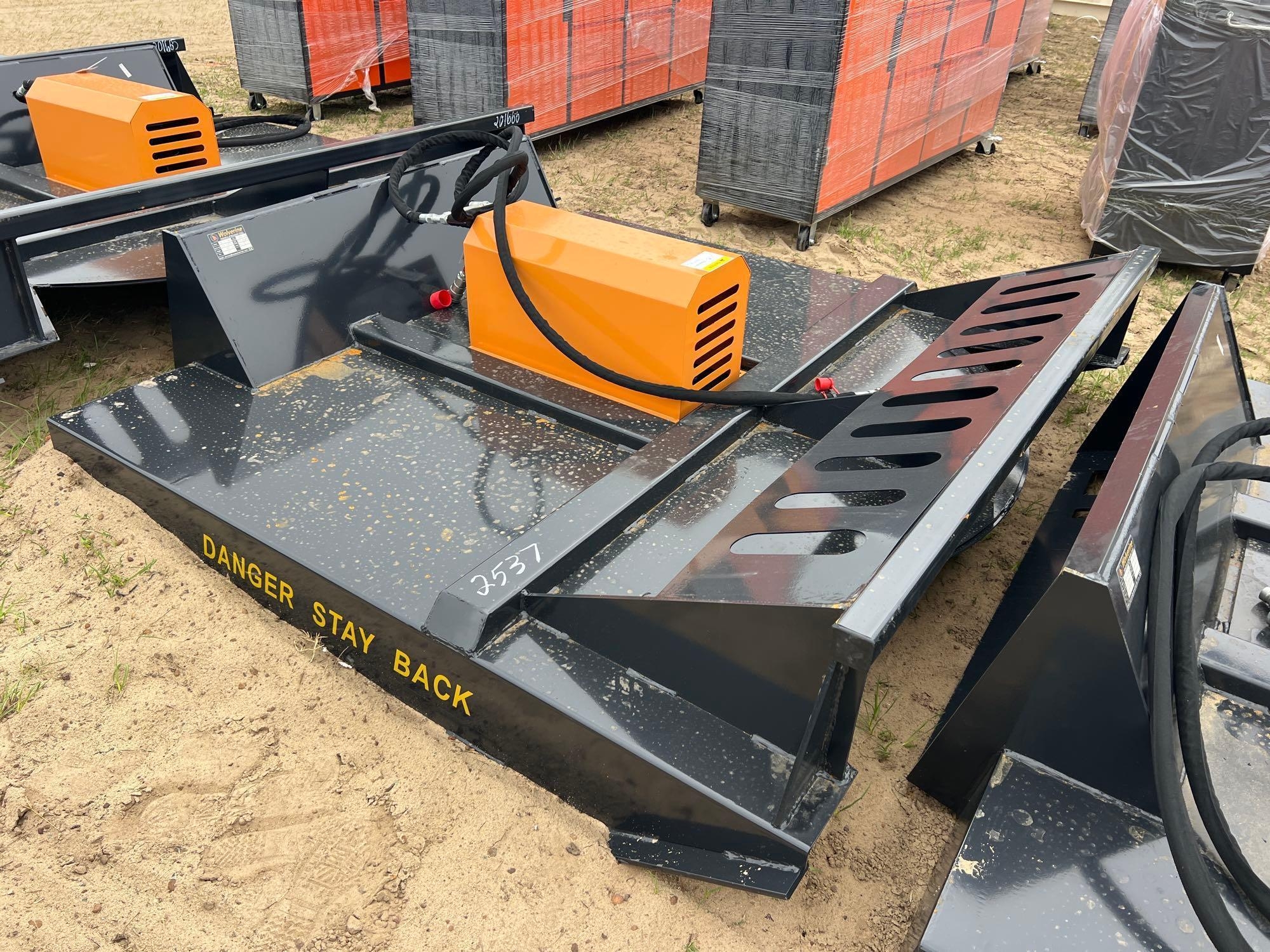 UNUSED WOLVERINE BC-13-72W 72" HYD BRUSH CUTTER (A54757)