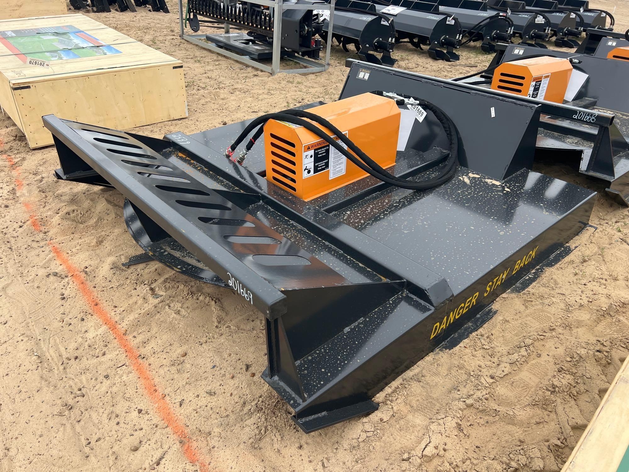 UNUSED WOLVERINE BC-13-72W 72" HYD BRUSH CUTTER (A54757)