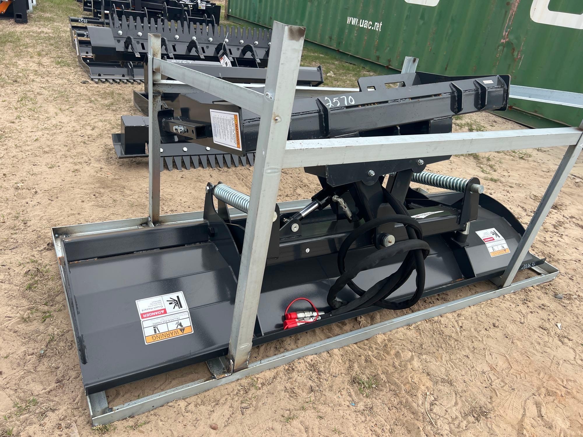 UNUSED WOLVERINE DB-15-84W 84" HYD ANGLE BLADE (A51248)