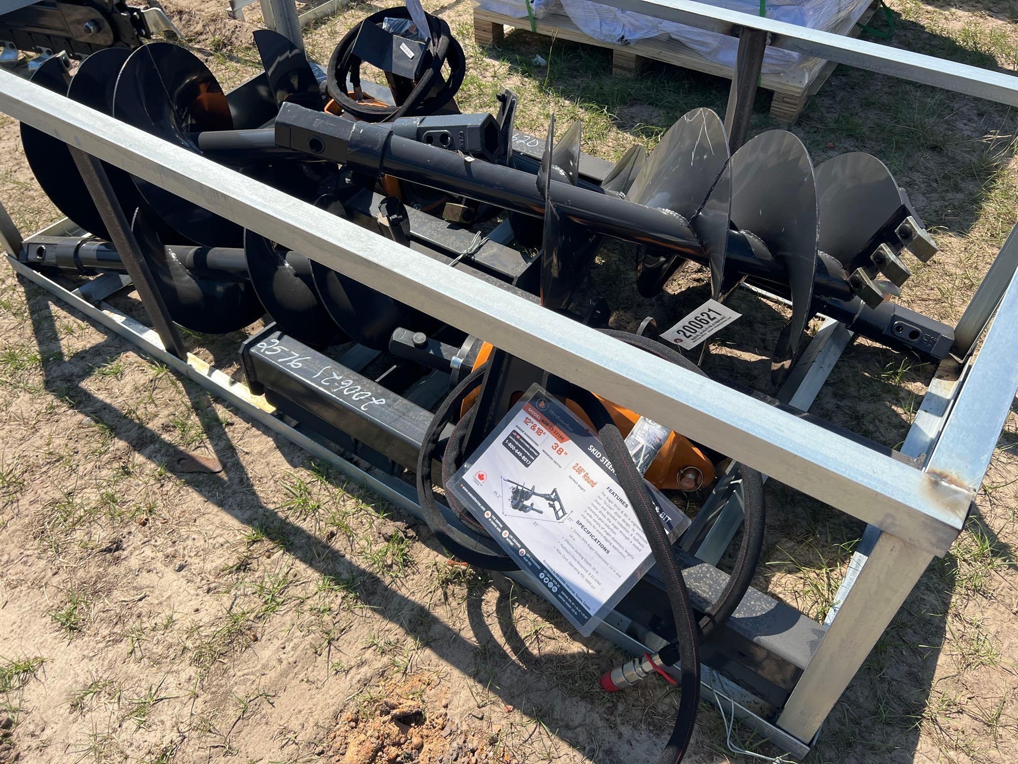 UNUSED WOLVERINE ADB-13-1218R HYD AUGER (A51248)