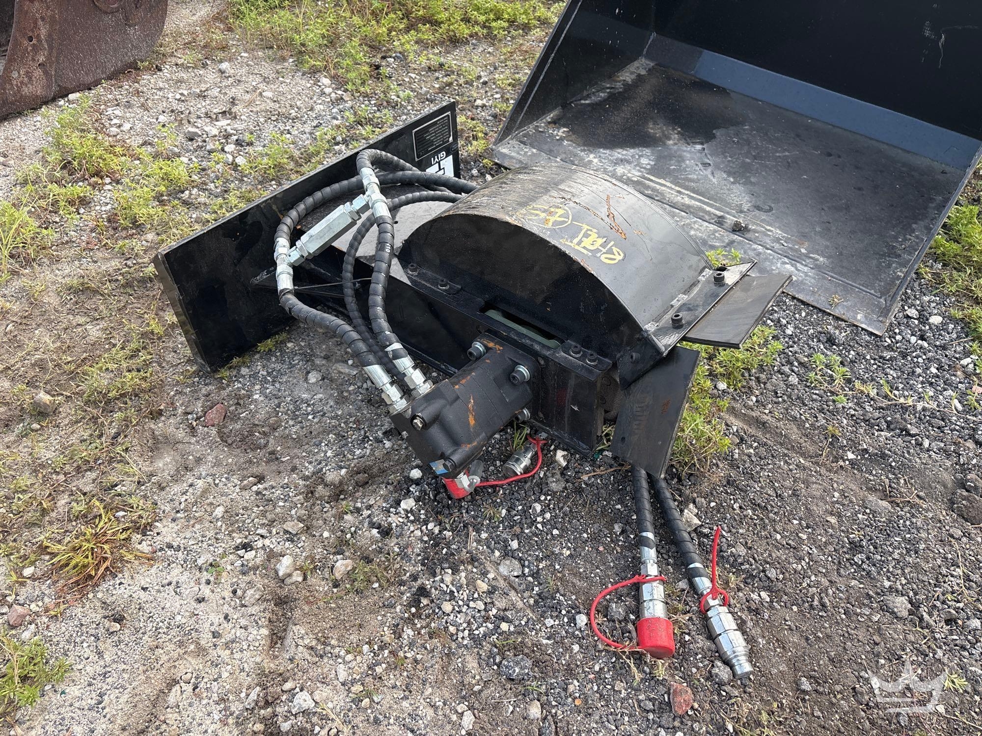 2025 GIYI GY-SZYMJ Hydraulic Stump Grinder Mini Skid Steer Attachment (A56857)