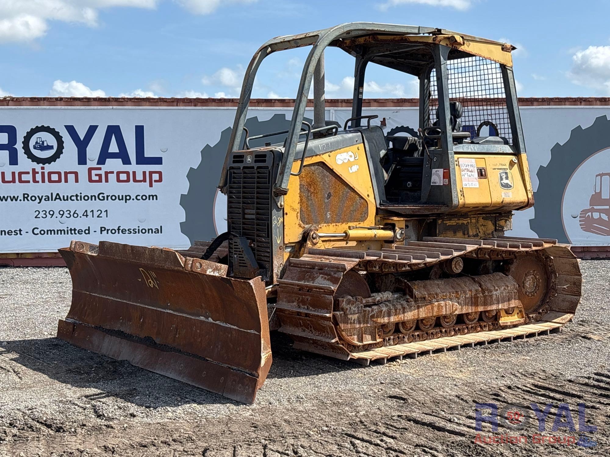 2006 John Deere 650J LGP Crawler Tractor Dozer (A50322)