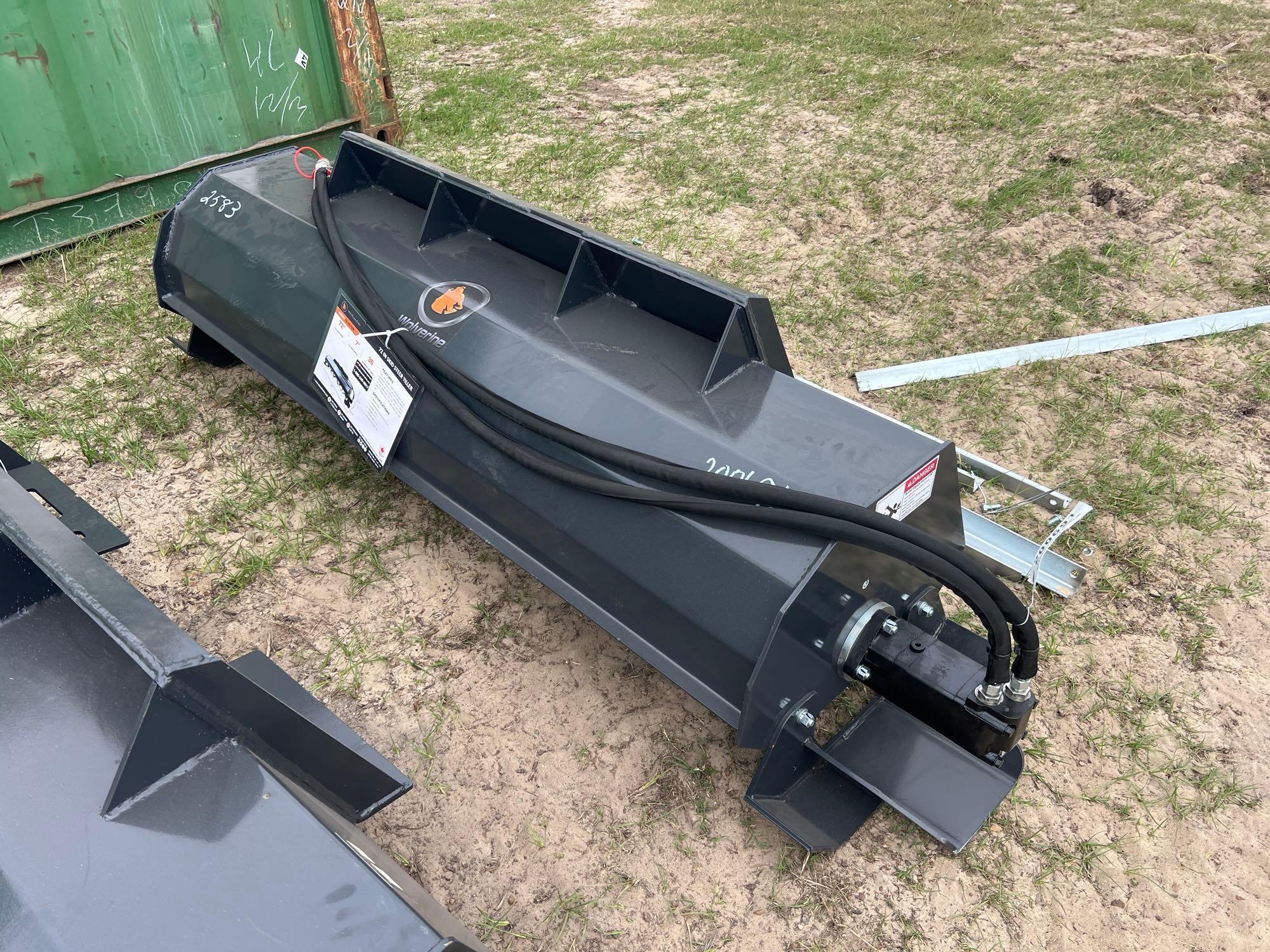 UNUSED WOLVERINE TL-12-72W - 72" HYD TILLER (A51248)