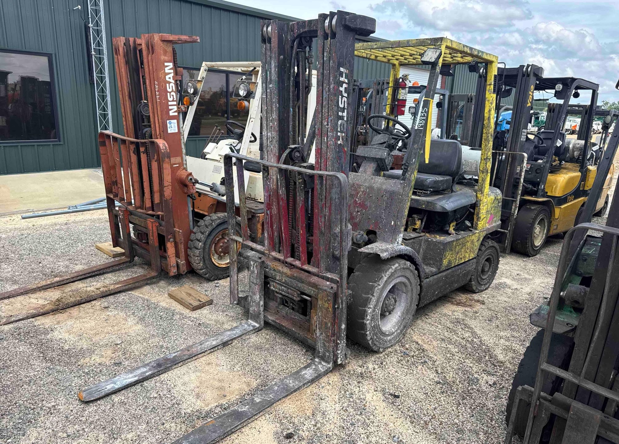 HYSTER S50FT STRAIGHT MAST FORKLIFT (A51242)
