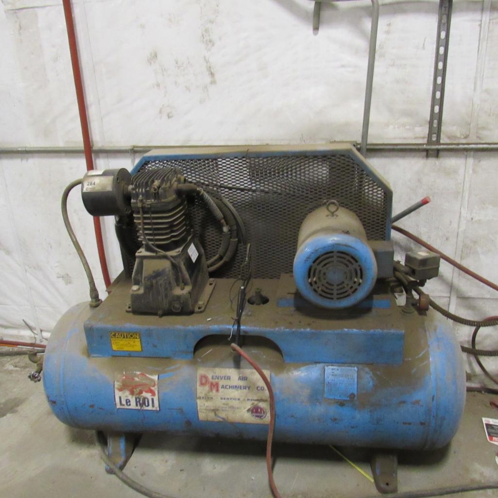 Le Roi 80-Gallon Air Compressor, 220 Volts (A59076)