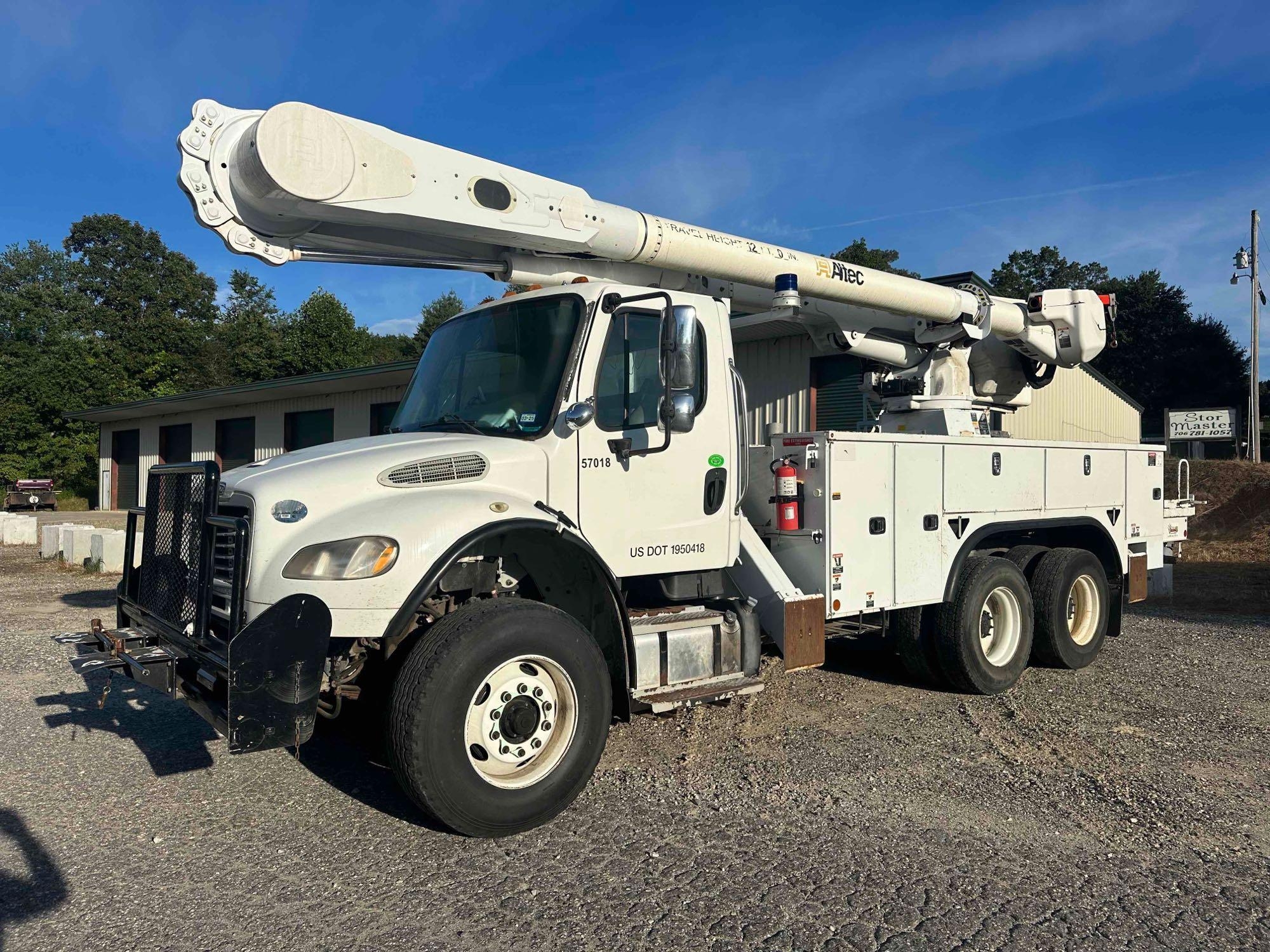 2016 Freightliner Tandem Bucket Truck, VIN # 1FVHCYCYXGHHA5025 (A51572)