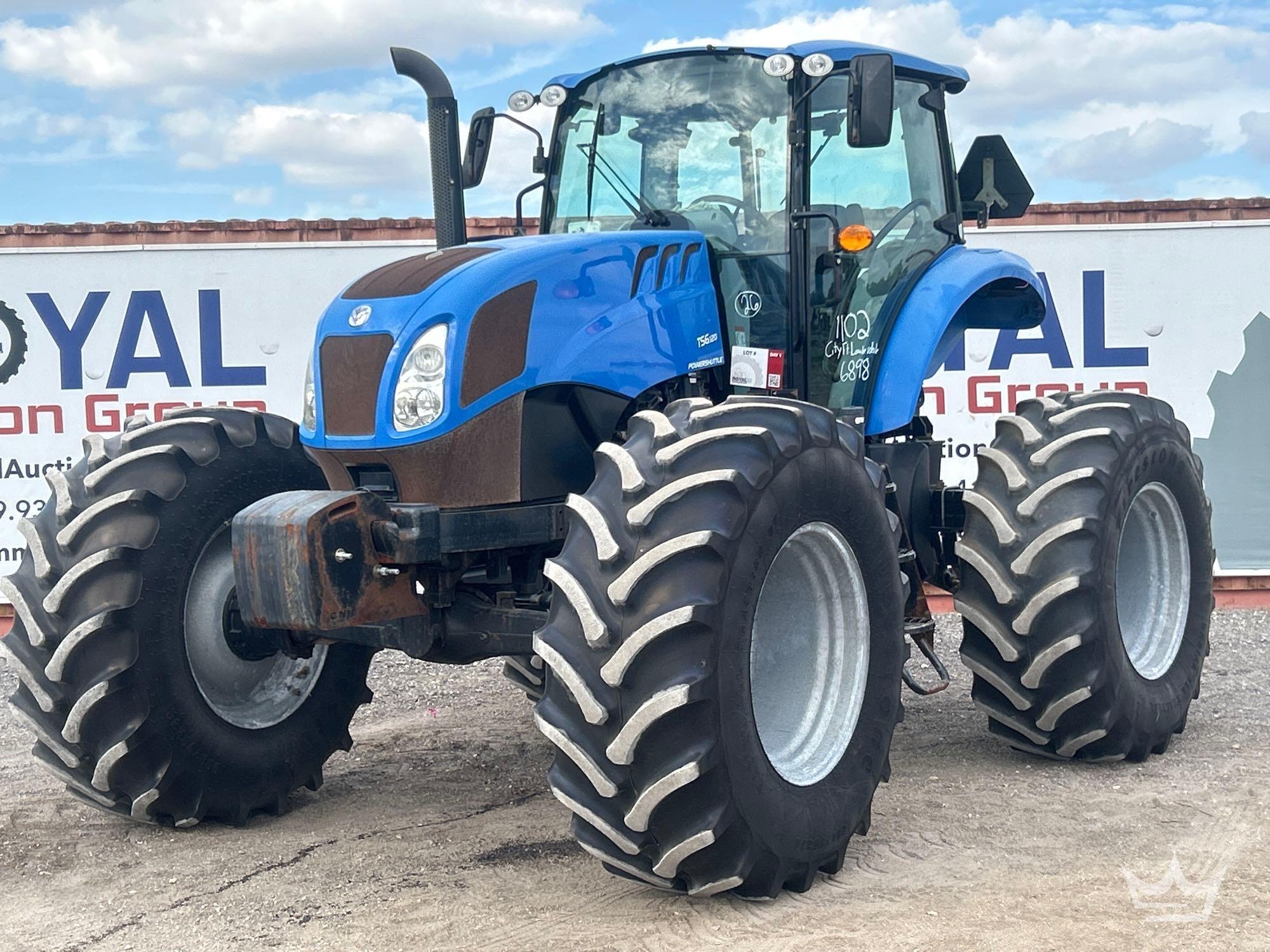 New Holland TS6.120 Power Shuttle 4WD 120HP Agricultural Tractor (A56857)