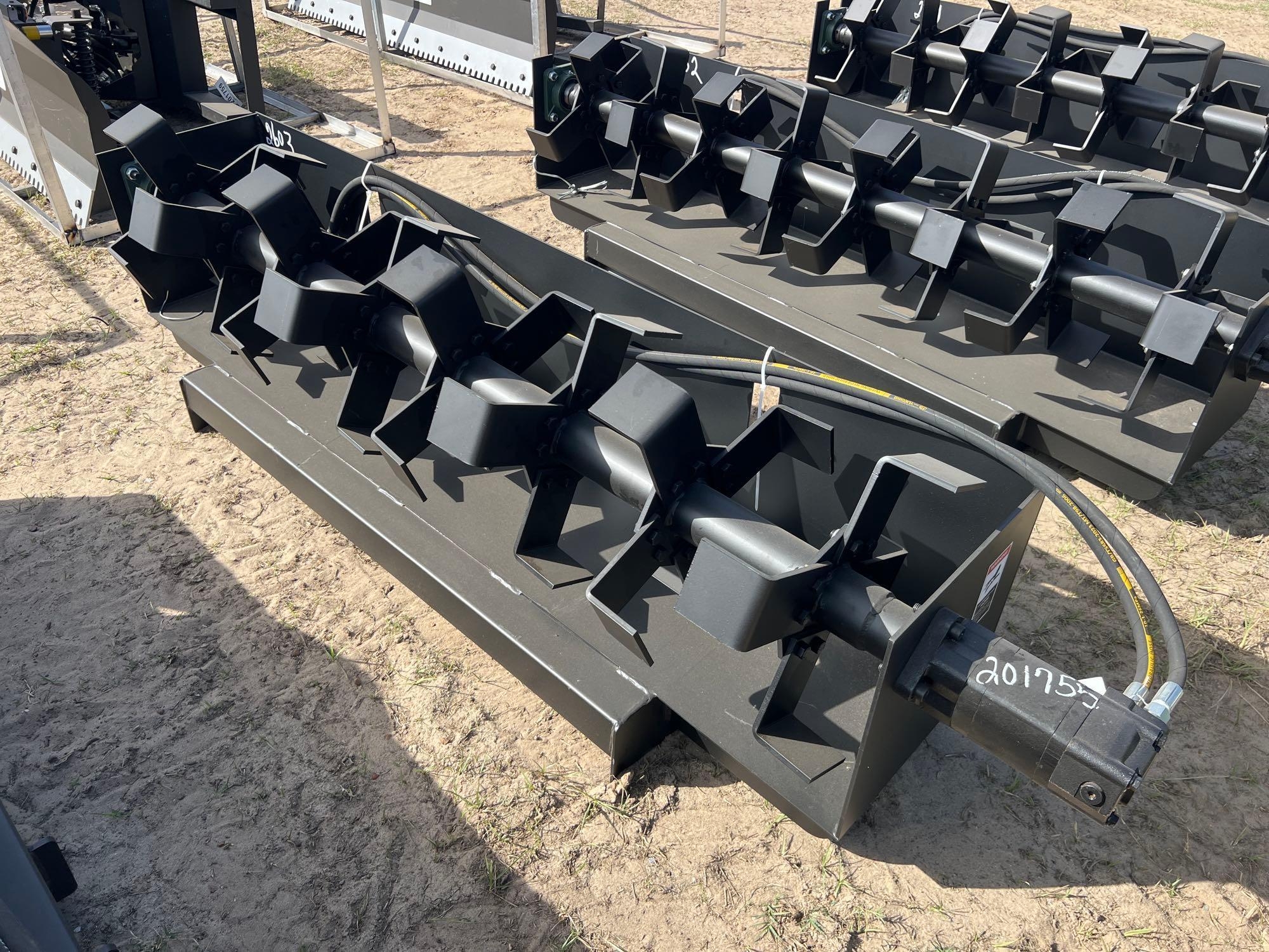 UNUSED JCT 72" HYD TILLER (A54757)