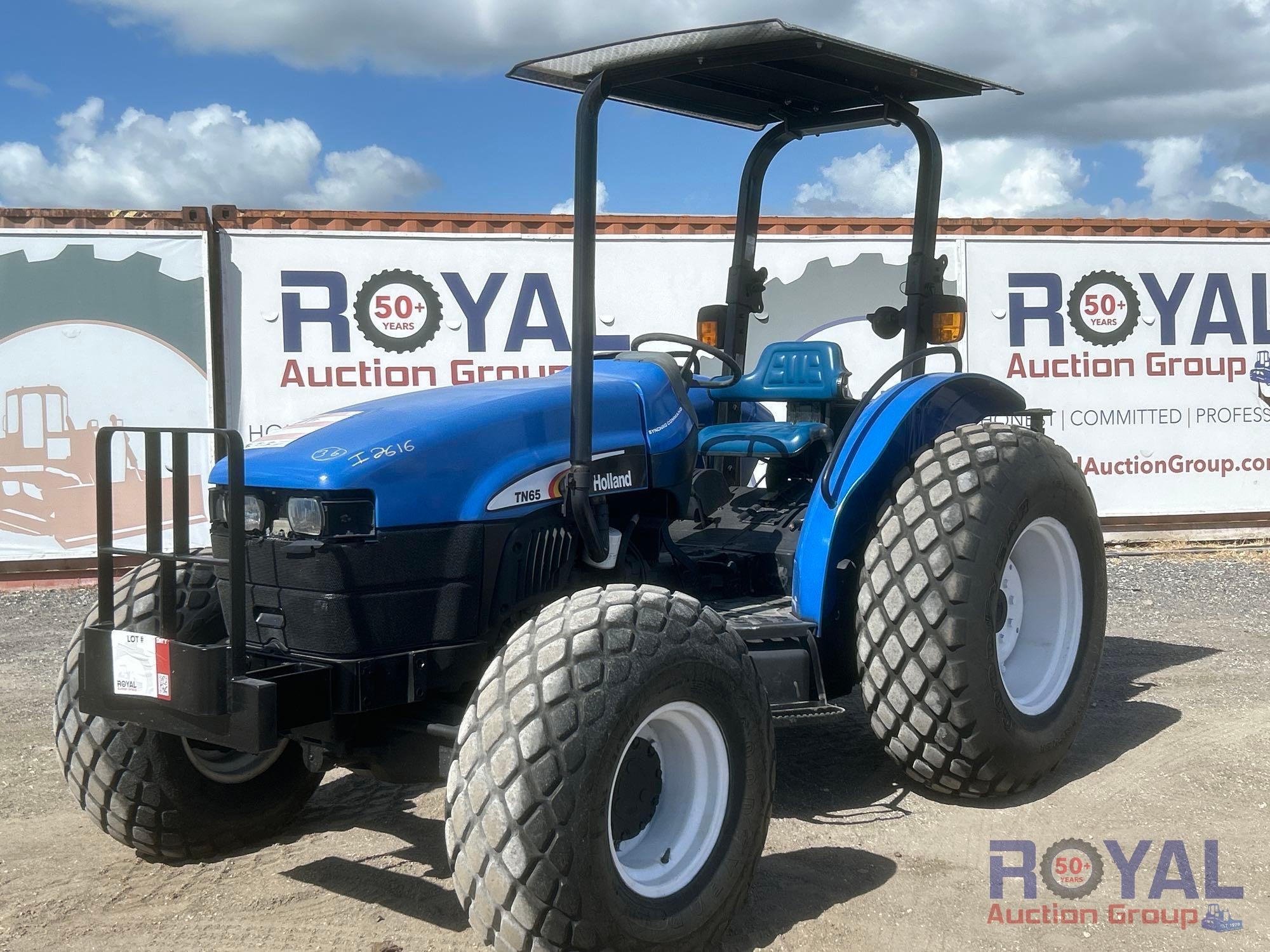New Holland TN65 57HP Utility Tractor (A55787)