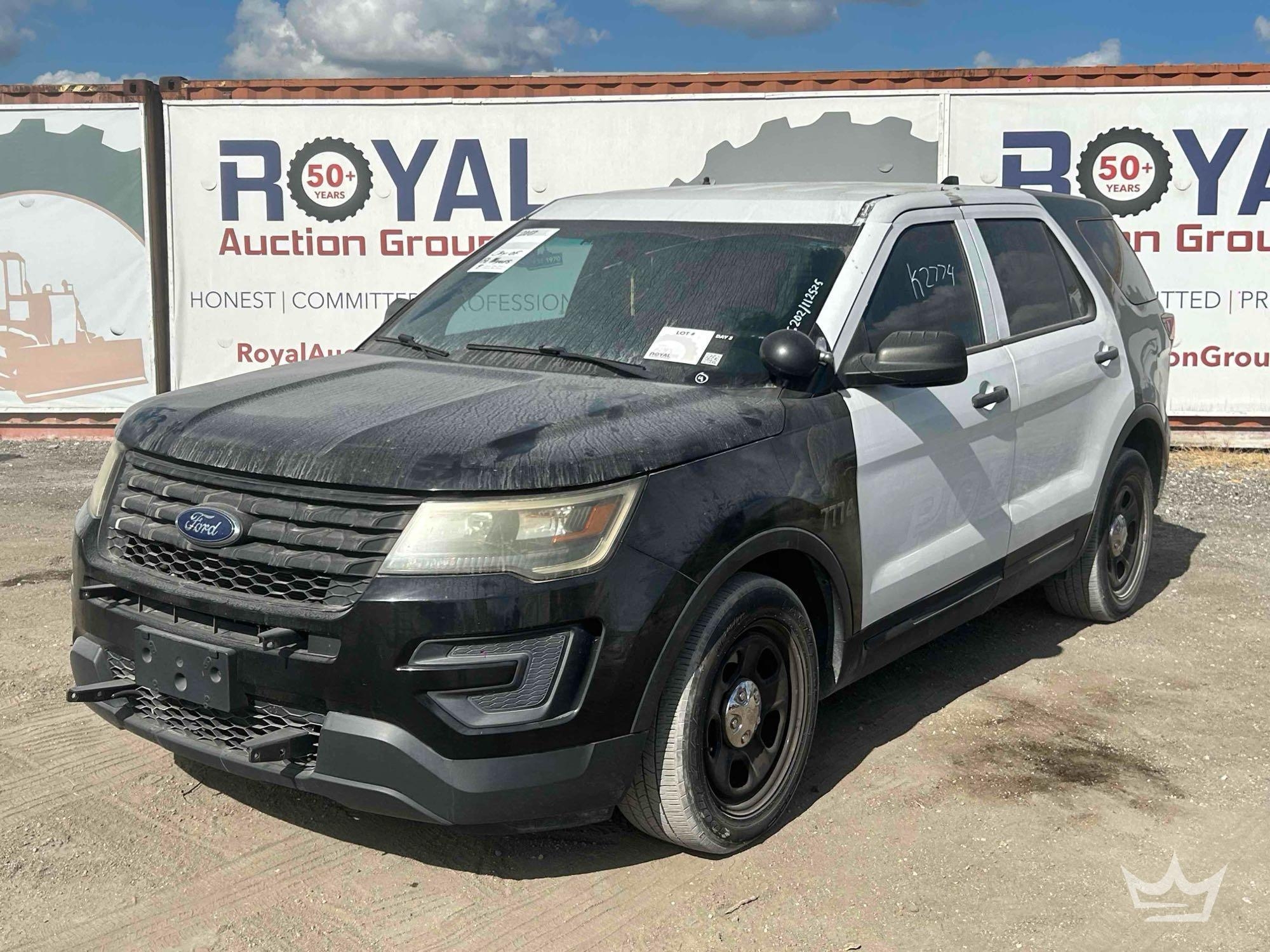 Year: 2017 Make: Ford Model: Explorer Vehicle Type: Multipurpose Vehicle (MPV) Mileage: Plate: Body (A56859)