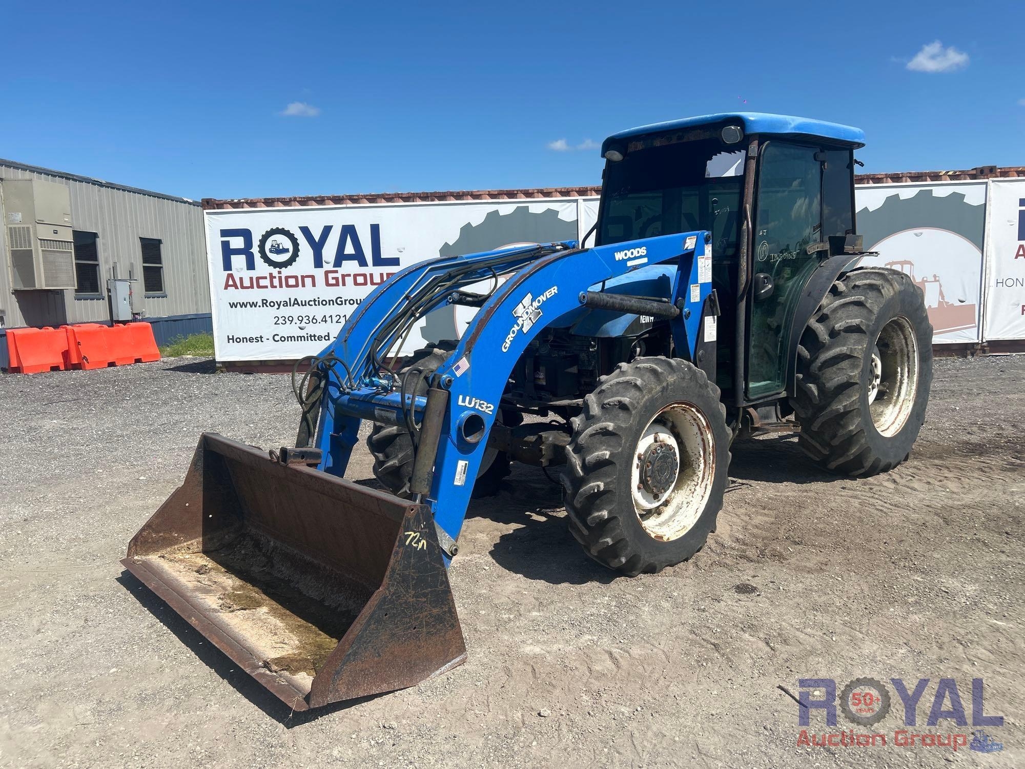 New Holland tractor TS 75 (A53421)
