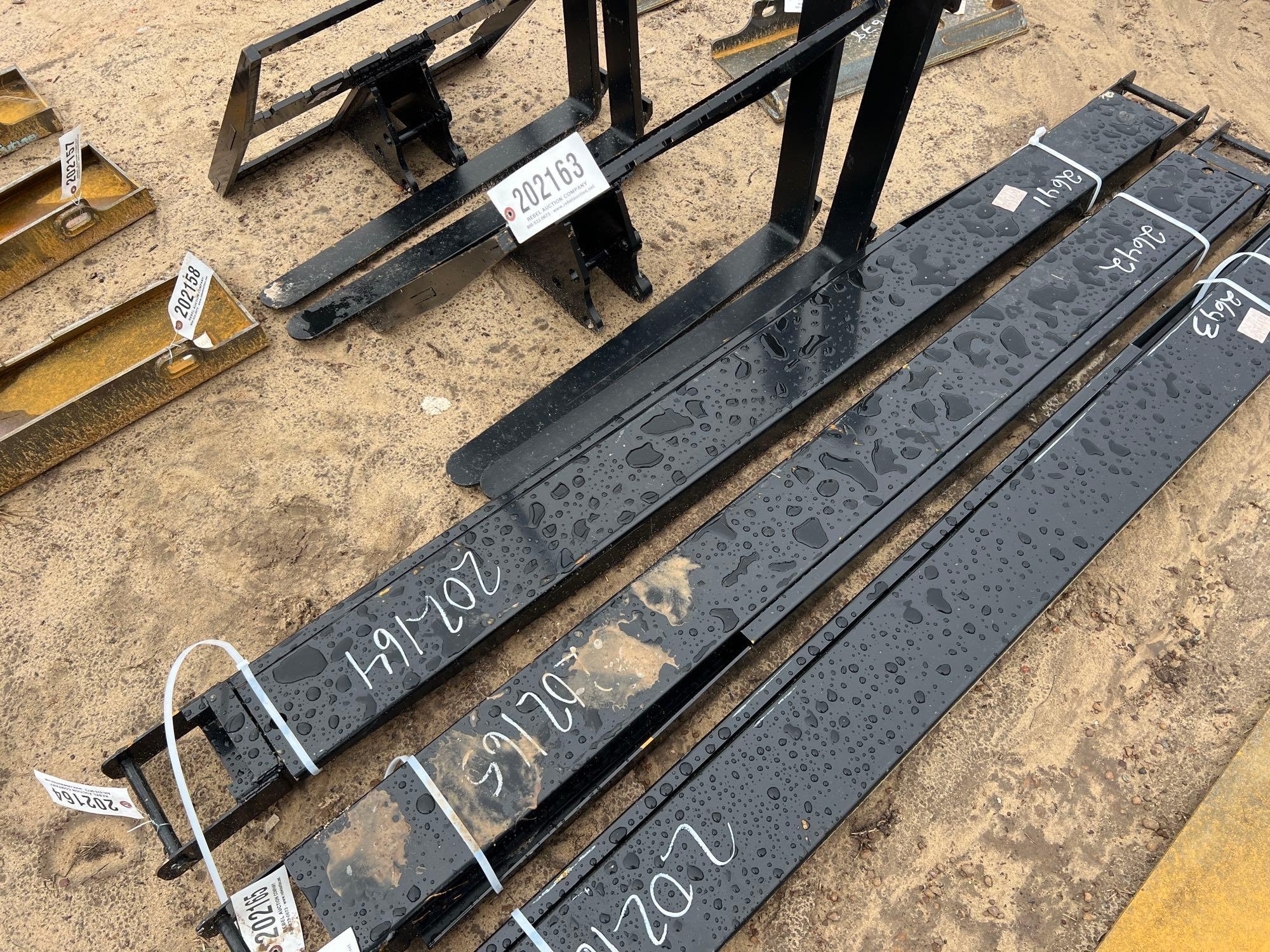 UNUSED PAIR OF FUTURE 72" FORK EXTENSIONS (A54757)
