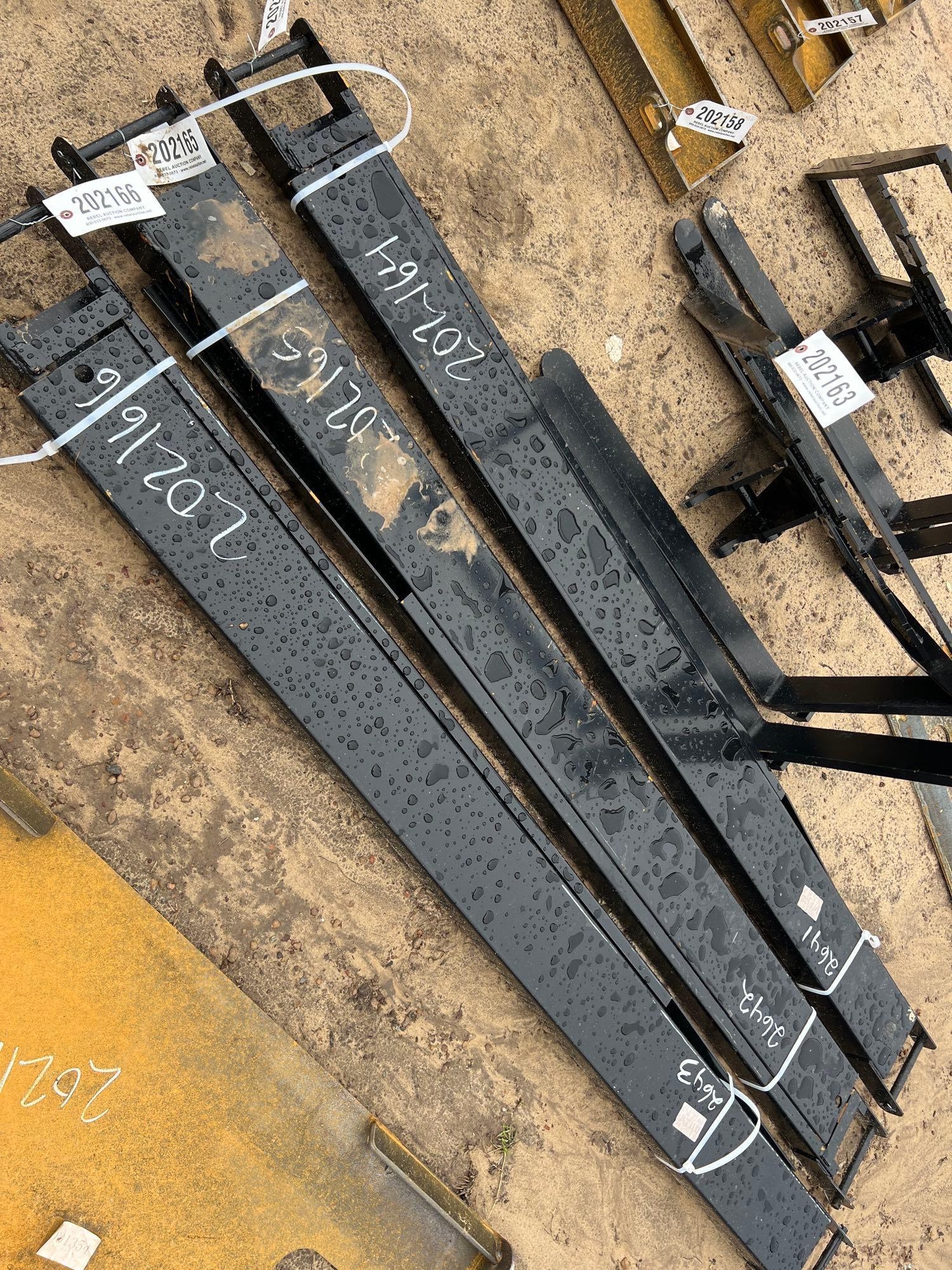 UNUSED PAIR OF FUTURE 72" FORK EXTENSIONS (A54757)