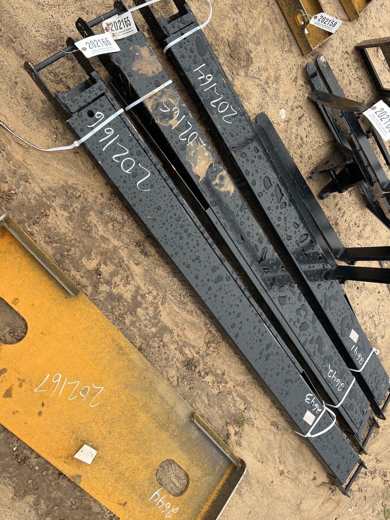 UNUSED PAIR OF FUTURE 72" FORK EXTENSIONS (A54757)