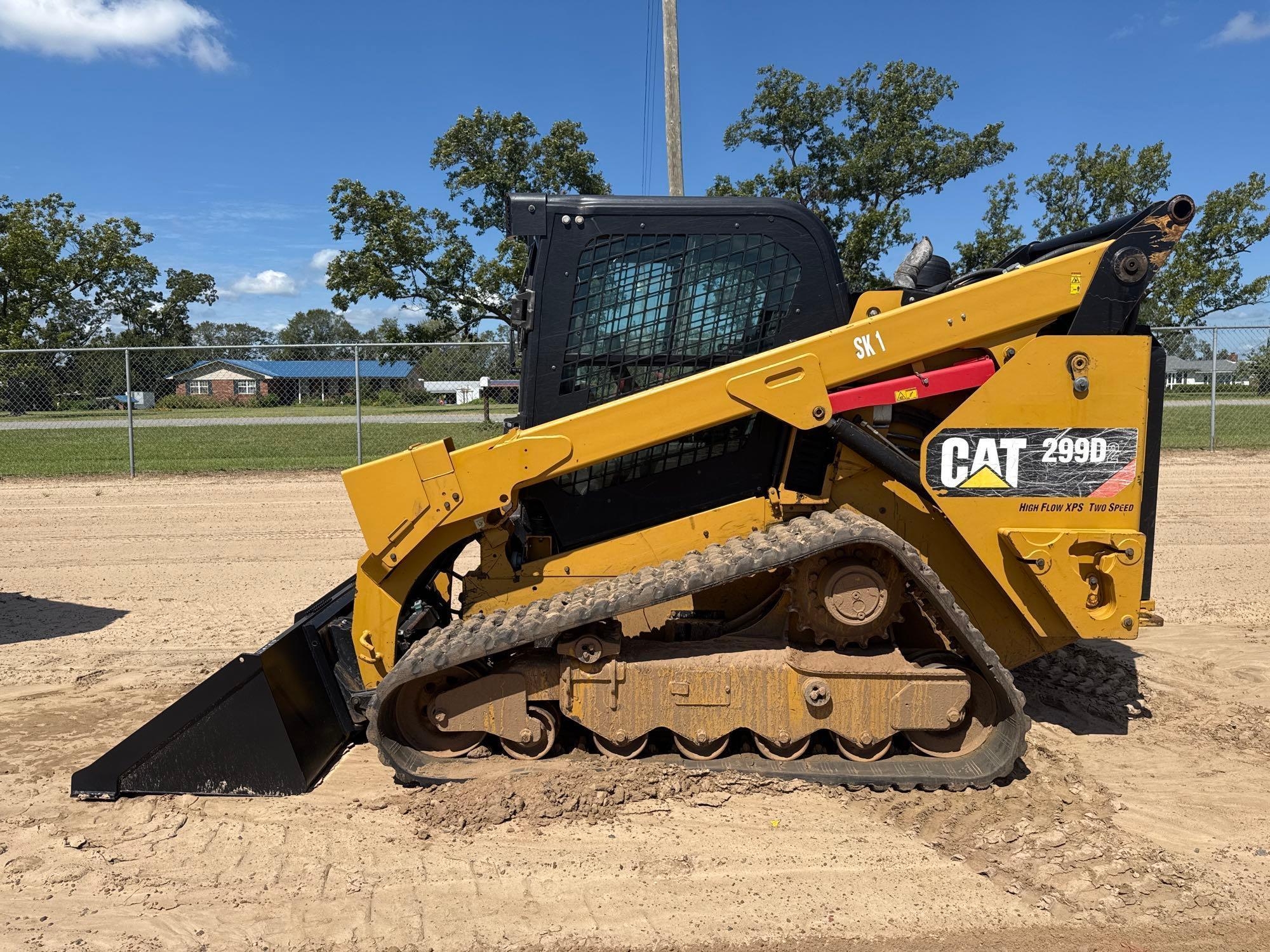 2018 CATERPILLAR 299D2 SKID STEER (A51246)