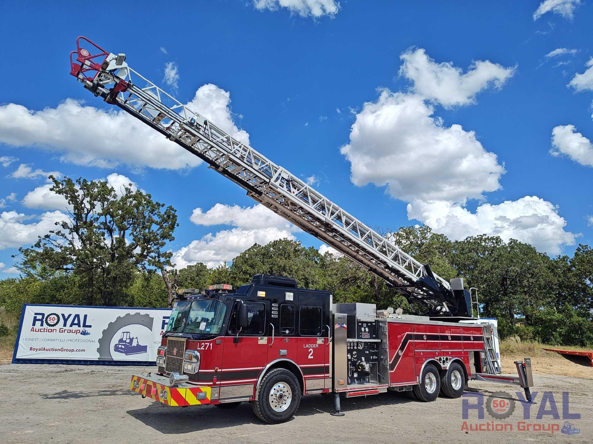 2006 Crimson Spartan Fire 105ft. Quint Ladder Aerial Truck (A52377)