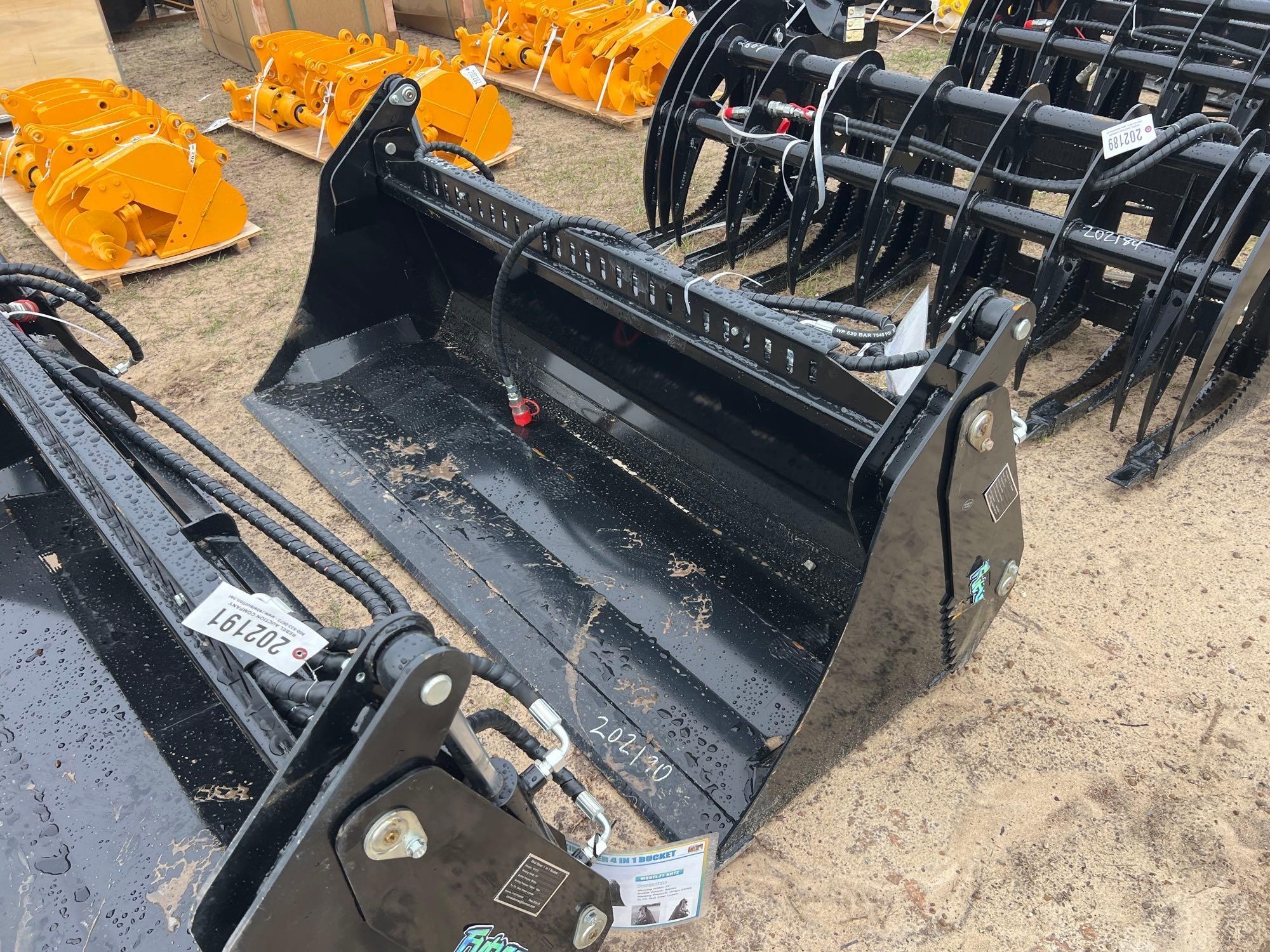 UNUSED FUTURE KH72 - 72" HYD 4N1 BUCKET (A54757)