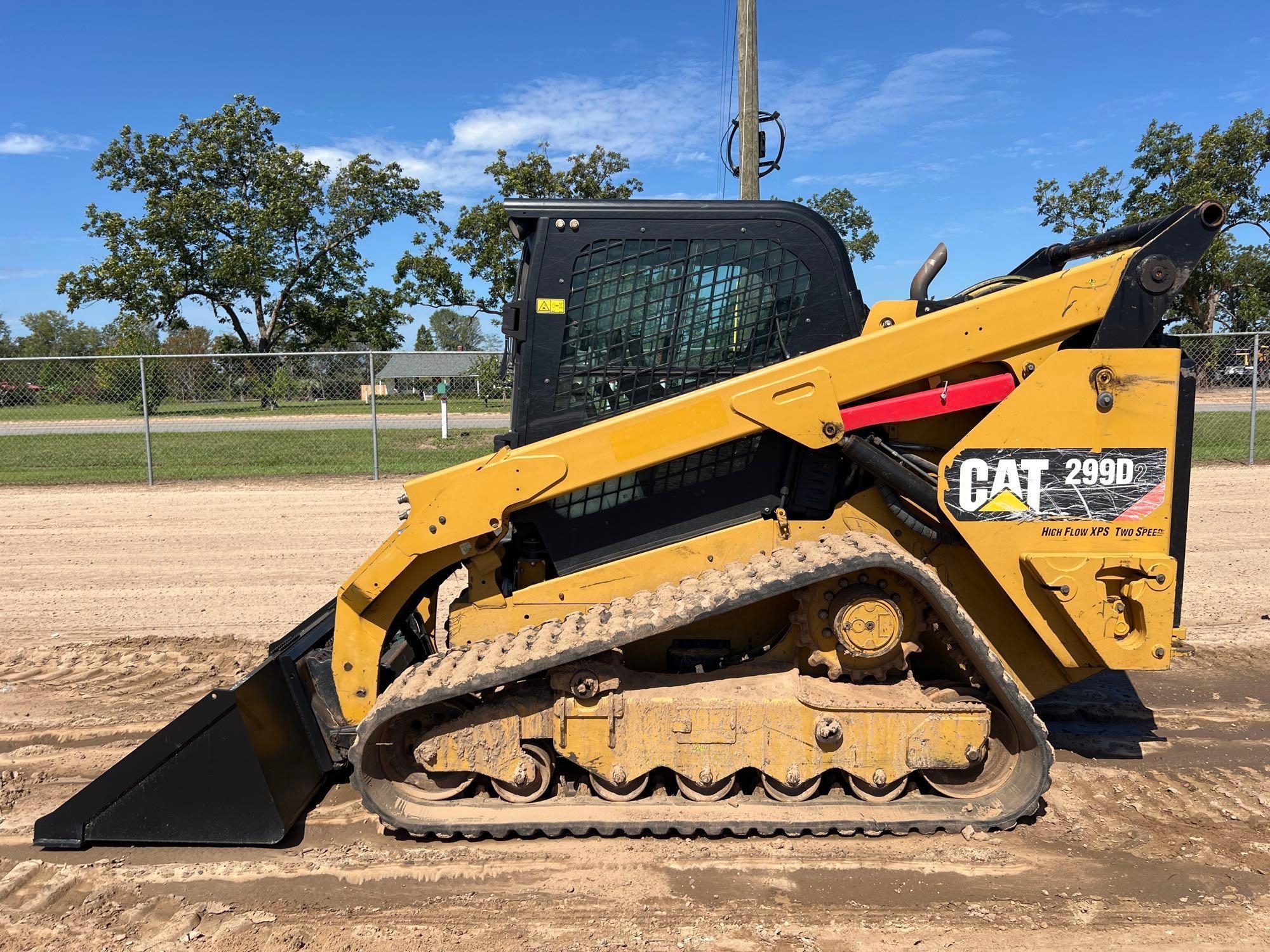 2018 CATERPILLAR 299D2 SKID STEER (A51246)