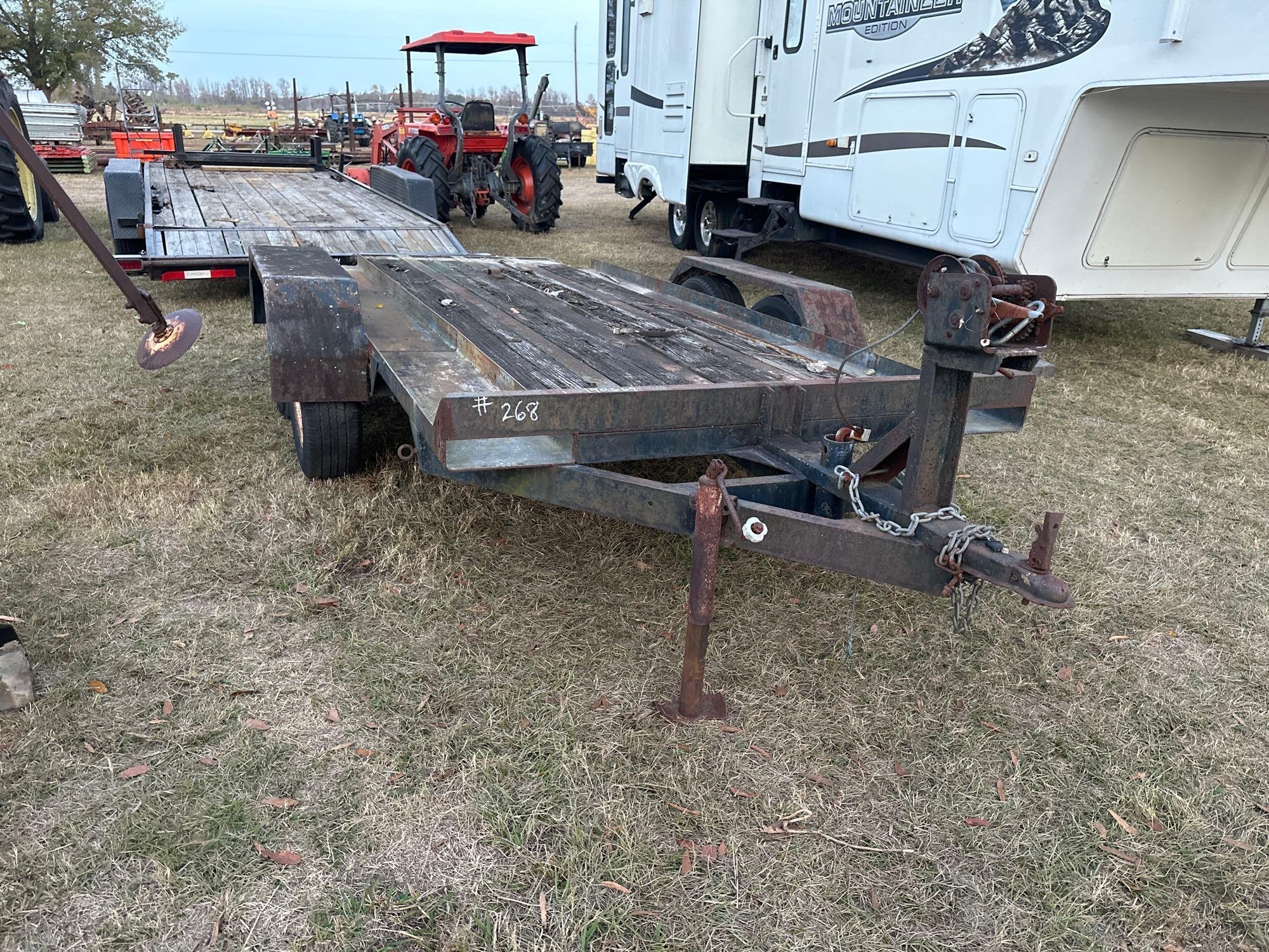 SHOPBUILT T/A BUMPER PULL TRAILER (A52708)