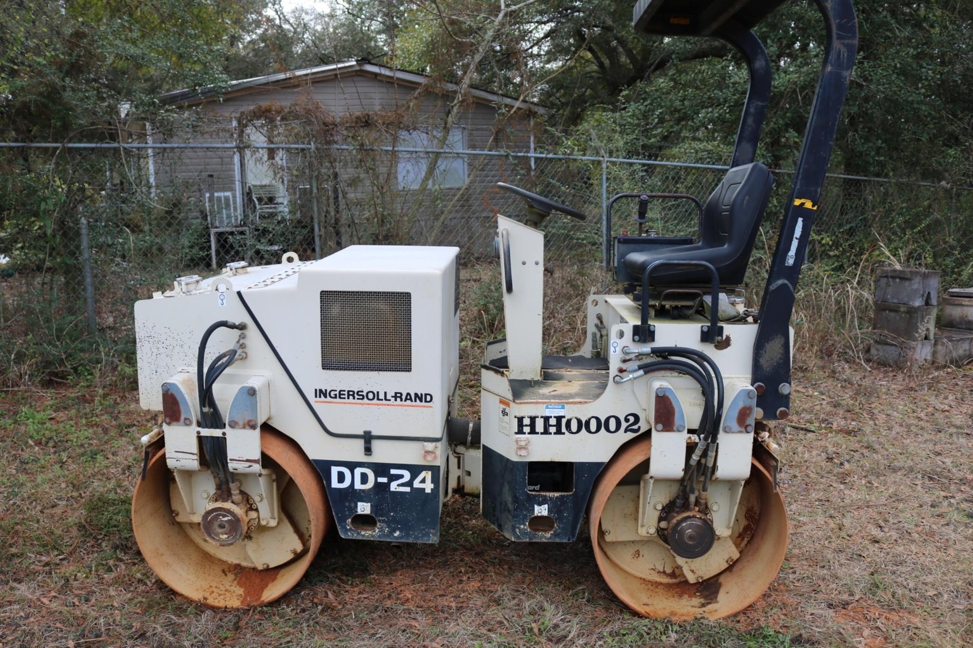 Ingersoll Rand PD-24 Double Drum Vibratory Roller - Low Hours/Jobsite Ready! (A48561)