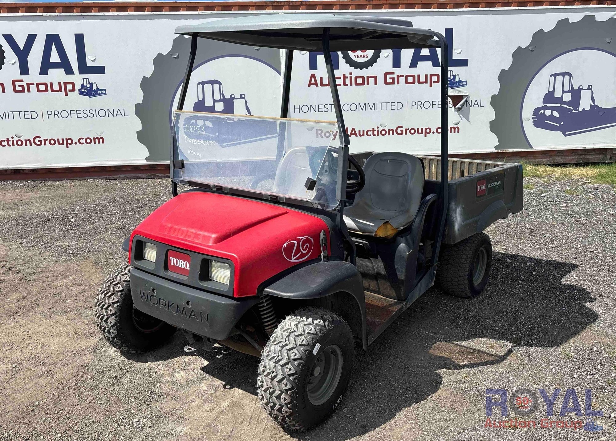 2016 Toro Workman MD Utility Cart (A50322)