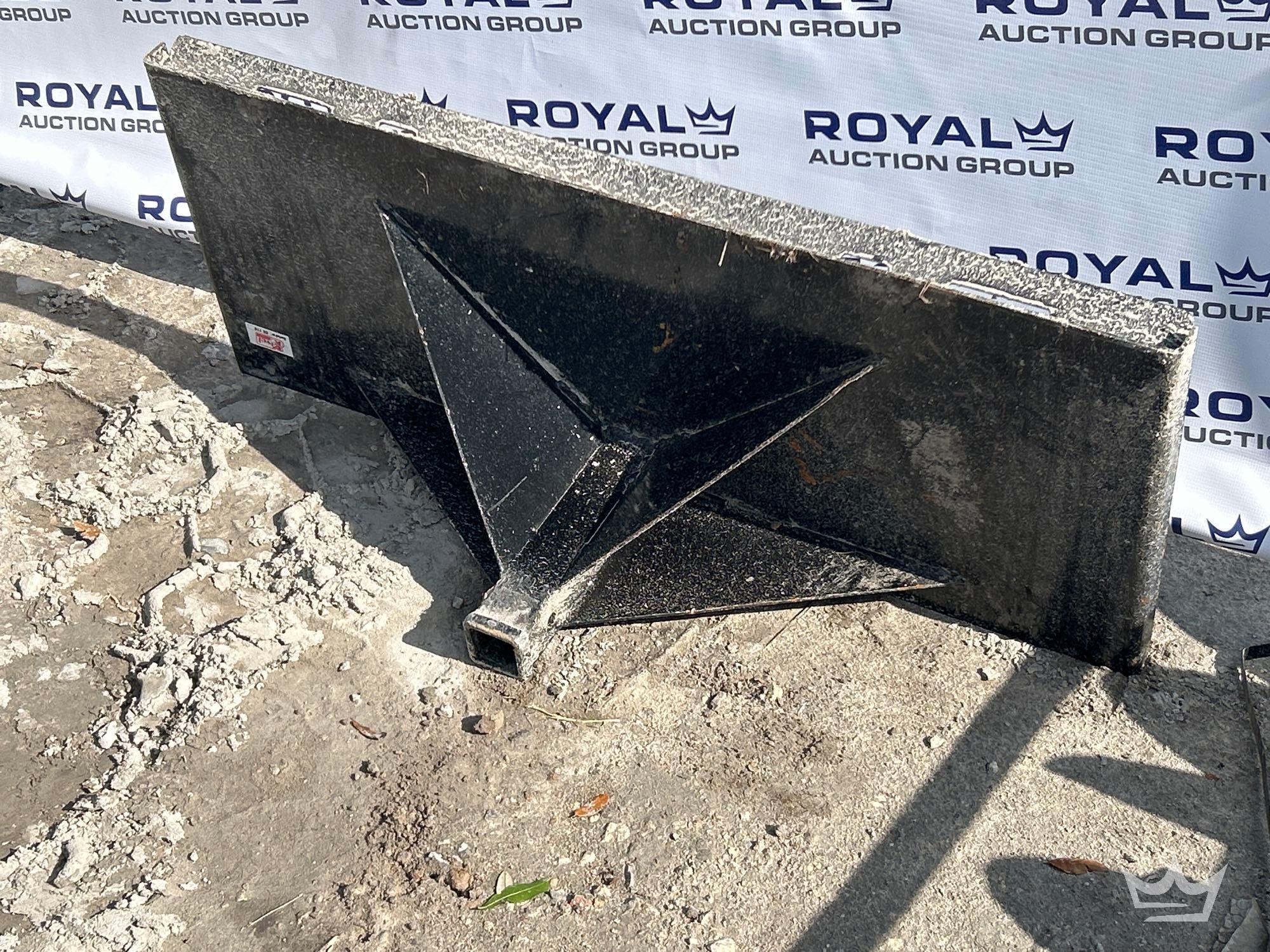 2025 Kivel Quick Hitch Skid Steer Attachment (A55851)