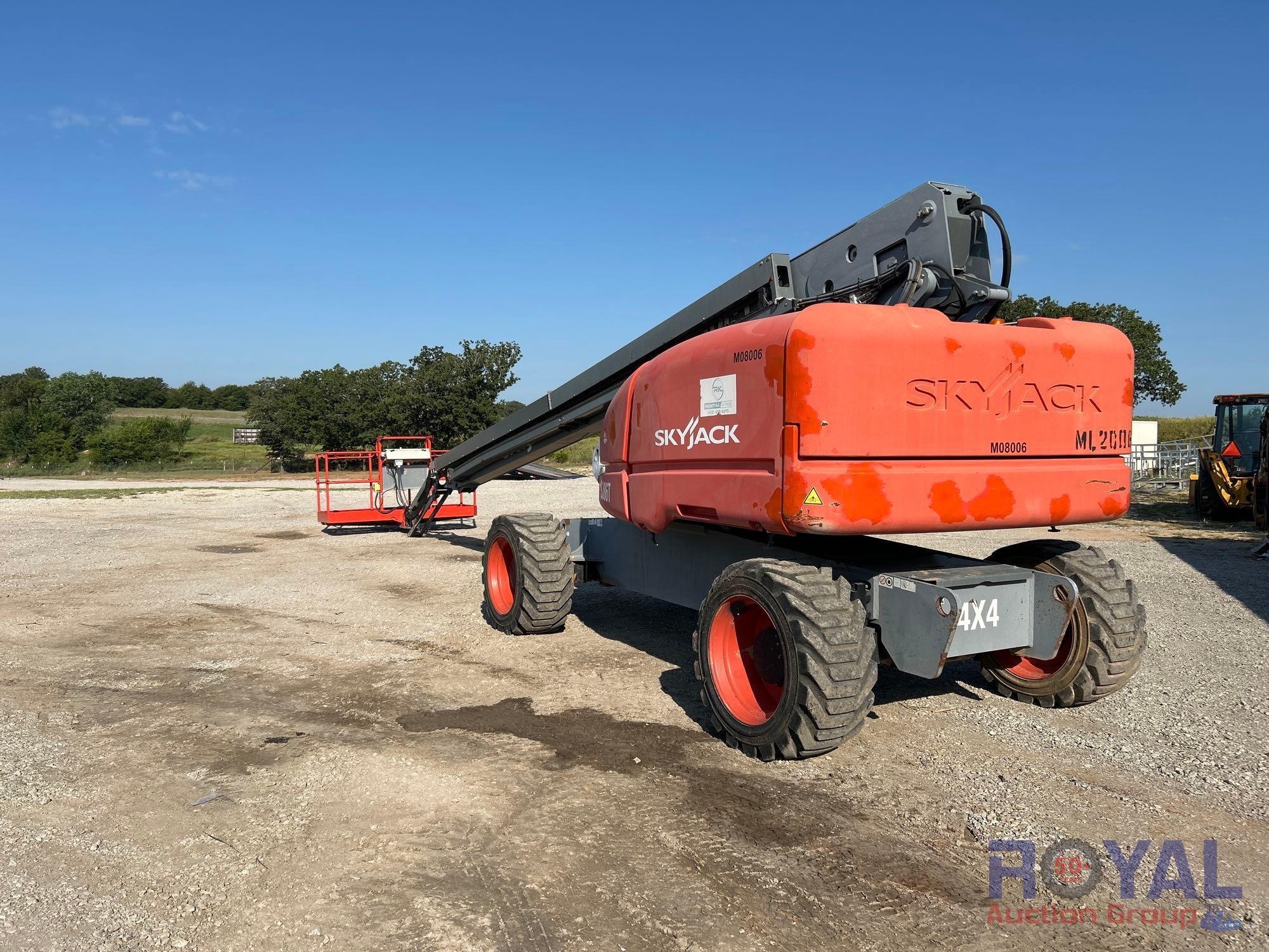 2015 SkyJack SJ86T 4x4 86ft Telescopic Boom Lift (A52377)