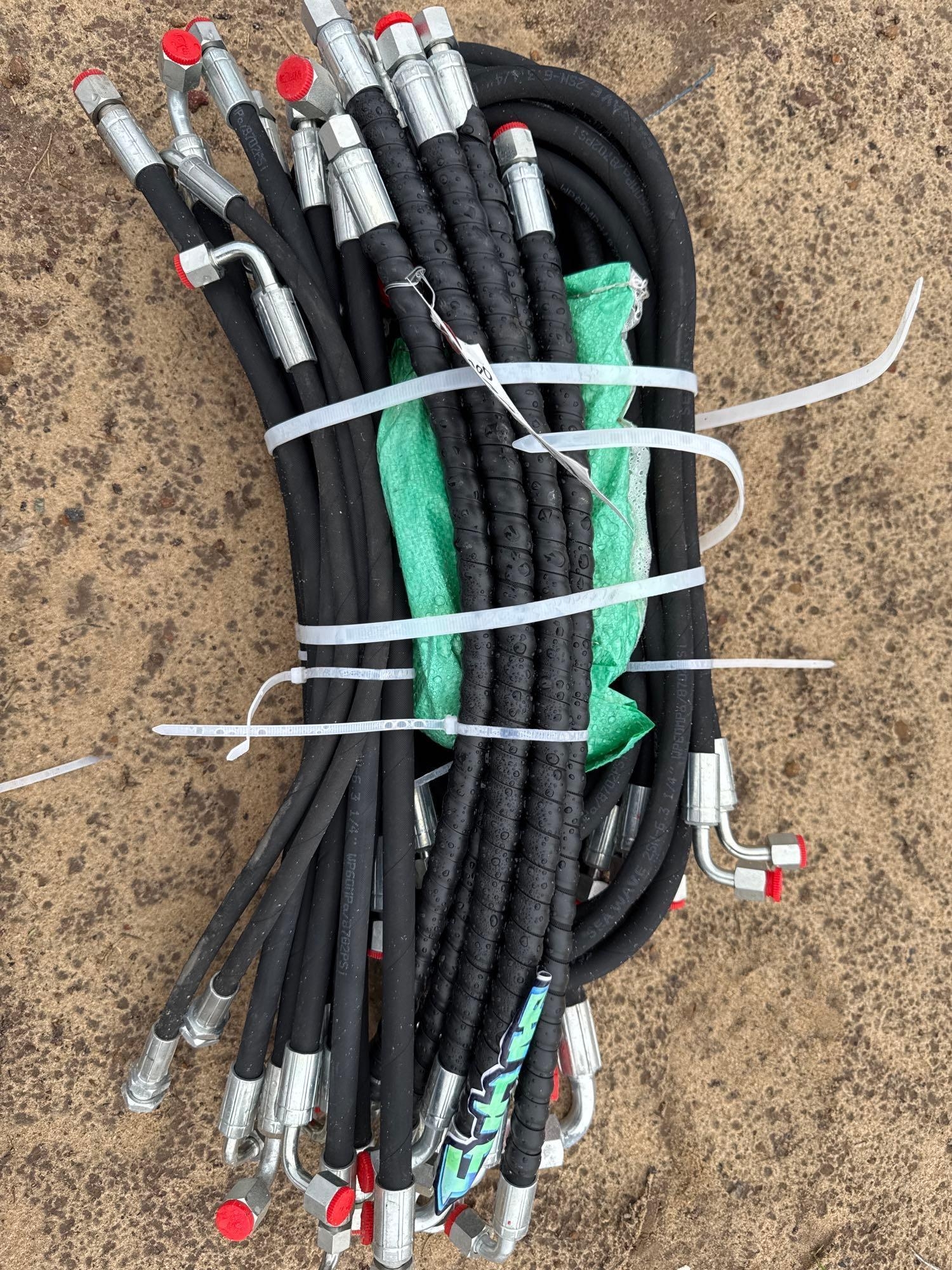 UNUSED FUTURE ASSORTED HYD HOSES (A54757)
