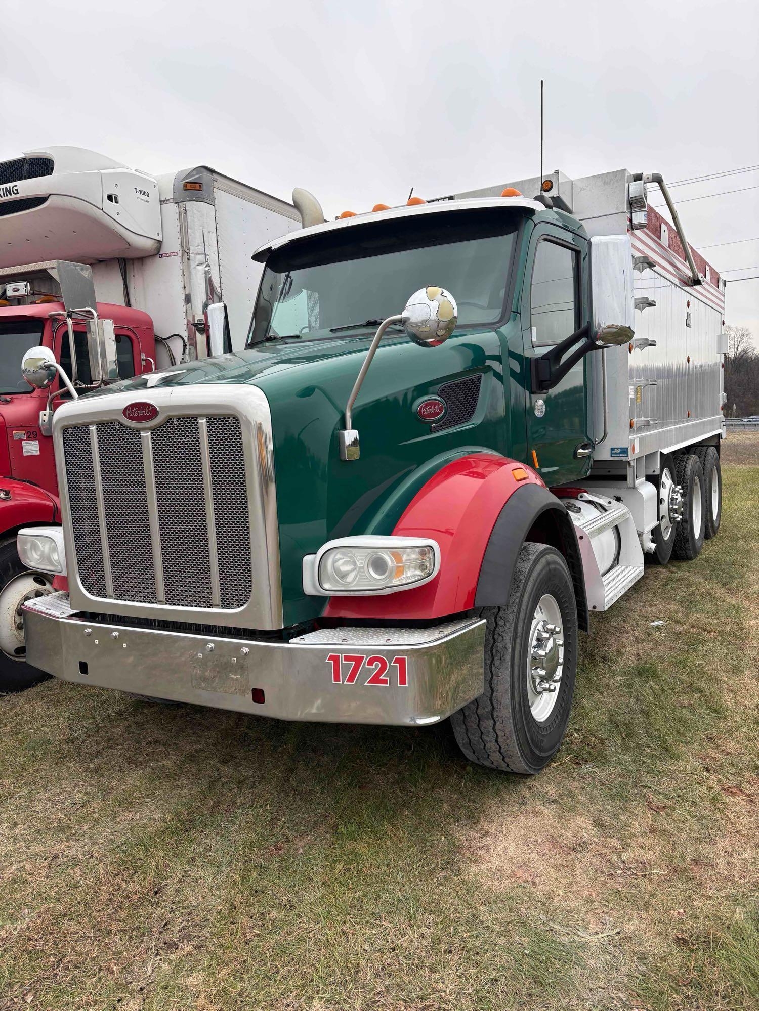 2017 Peterbilt 567 Tri Axle Dump (A55272)