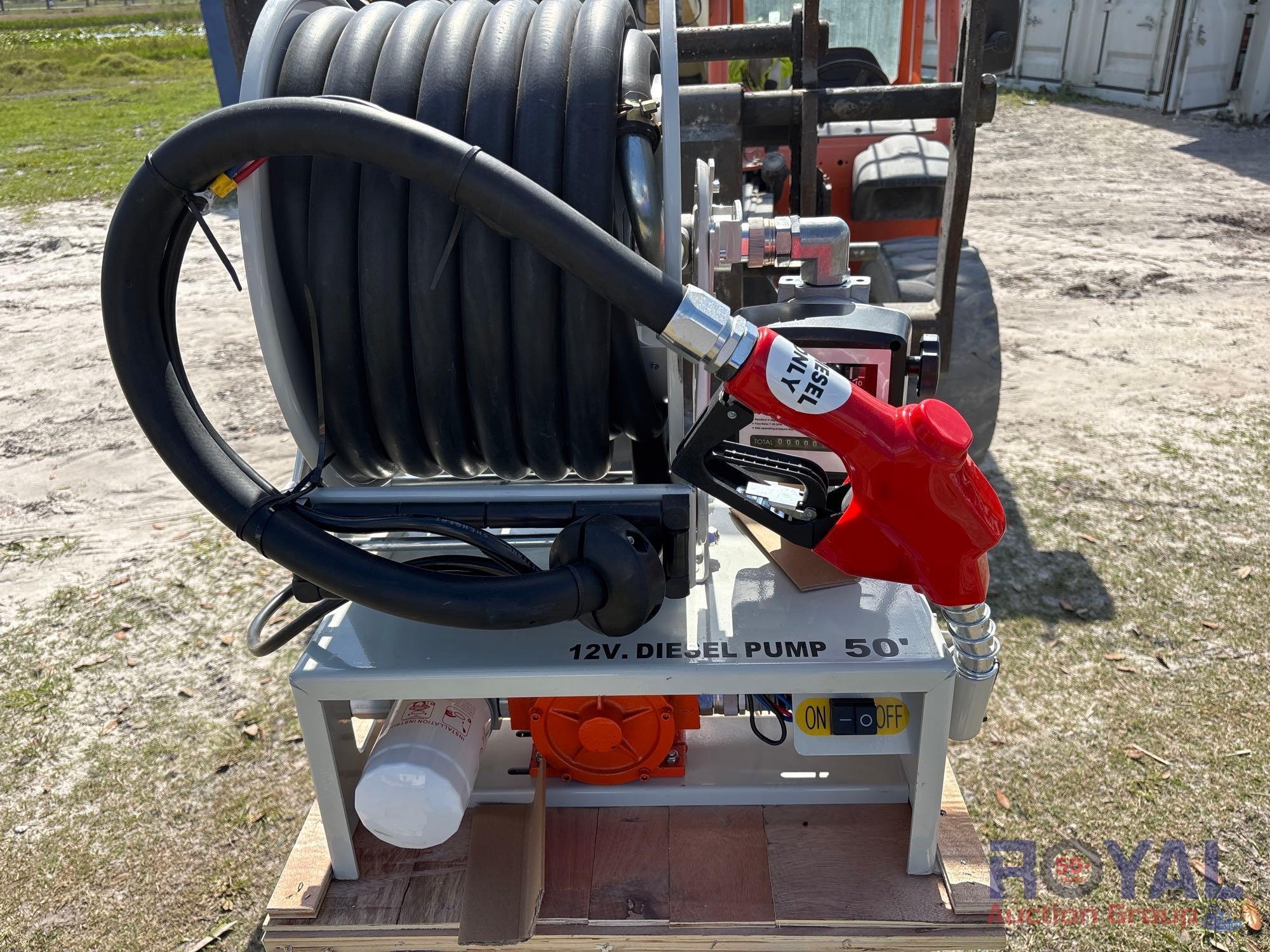12V Diesel Pump Meter And 50 Ft Hose (A44572)