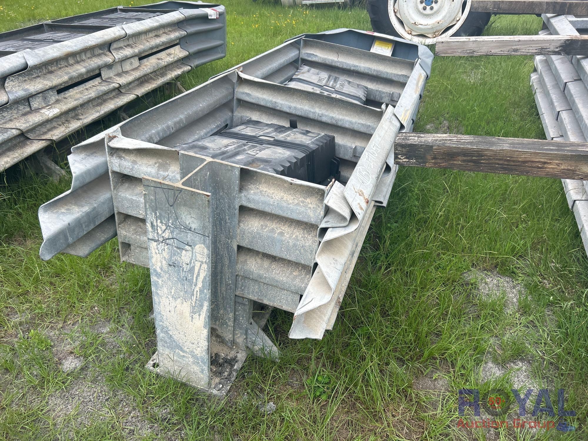 Redirective Crash Cushion Guardrail (A51692)