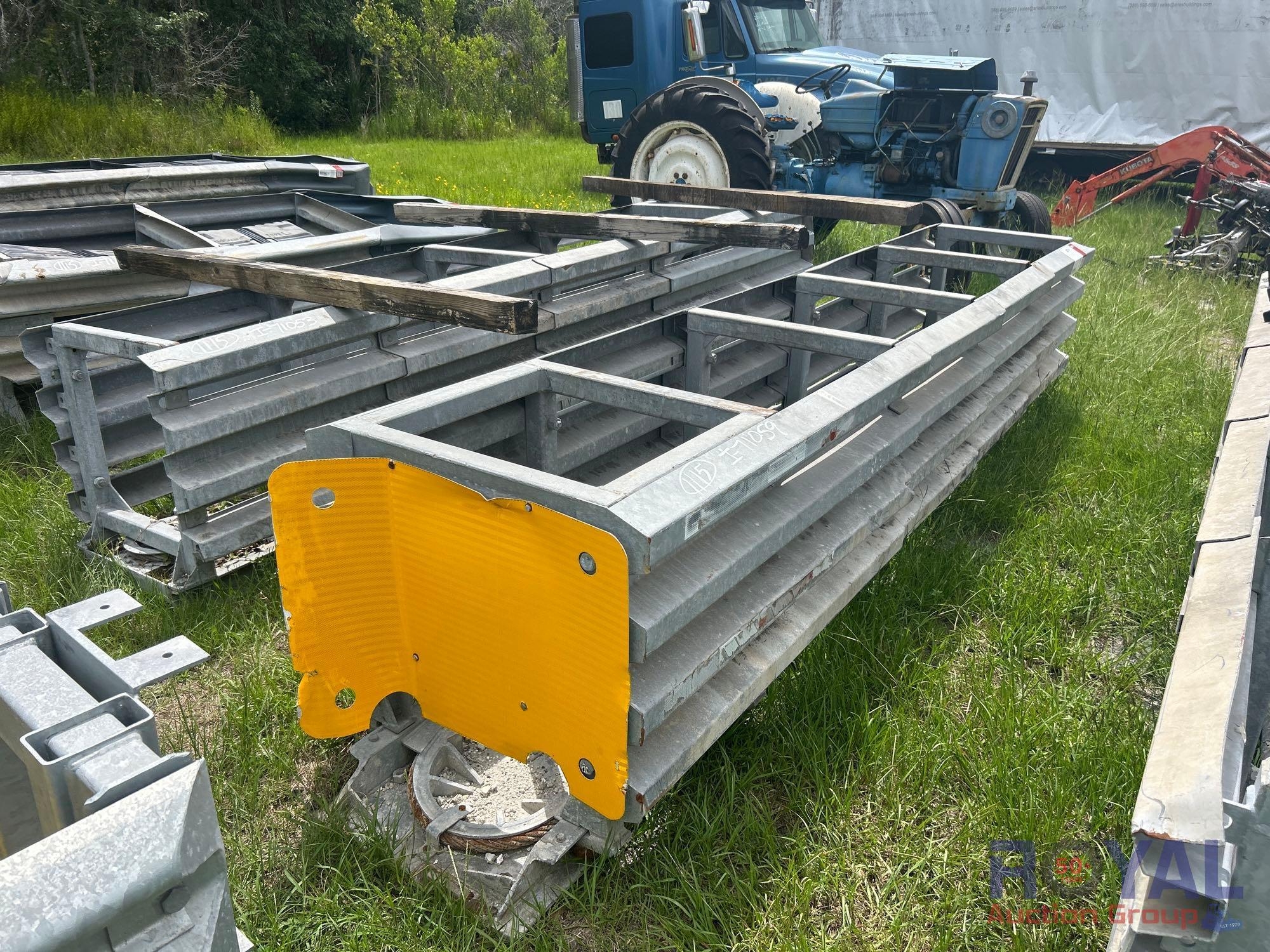 Redirective Crash Cushion Guardrail (A51692)