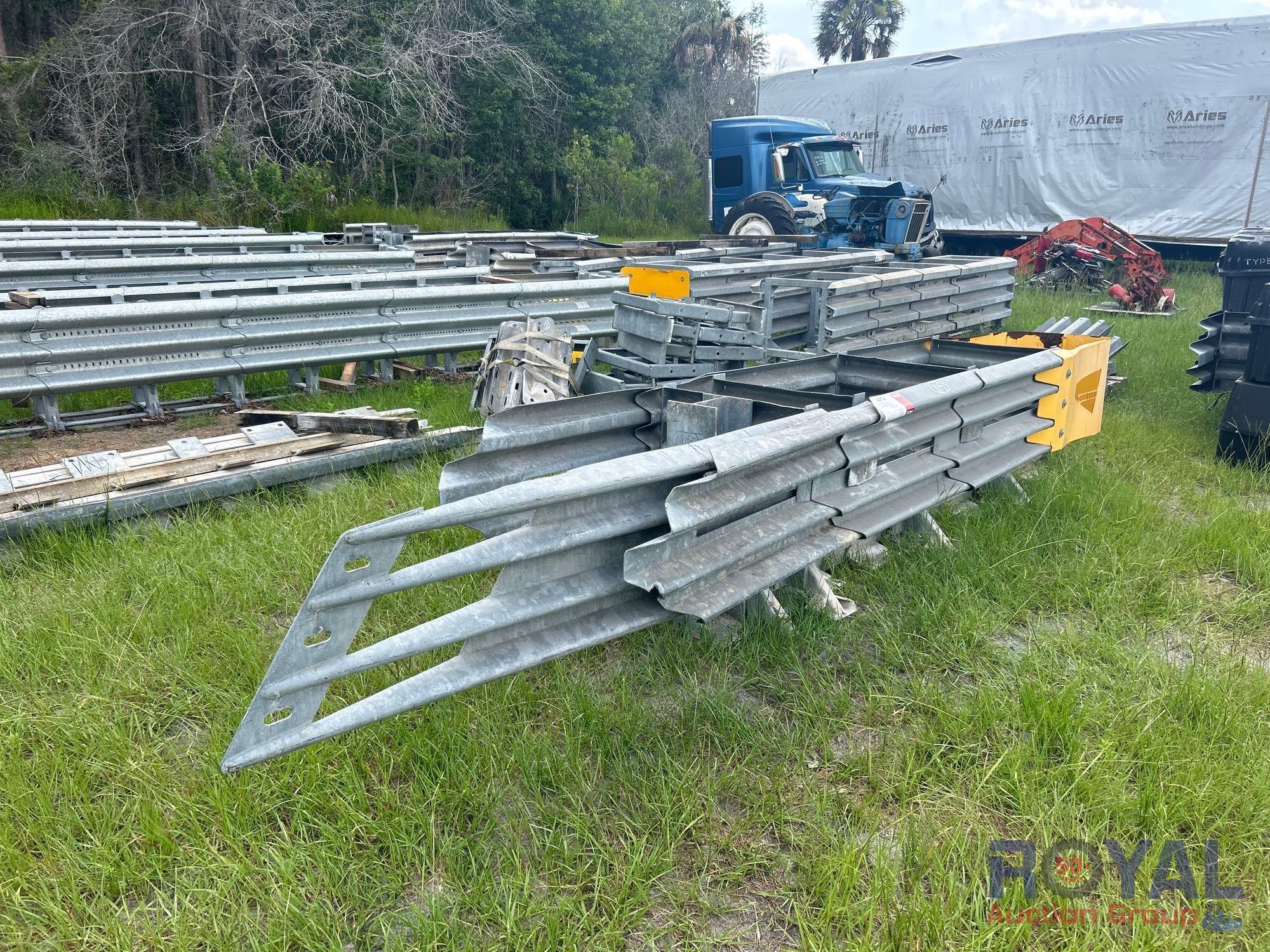 Redirective Crash Cushion Guardrail (A51692)