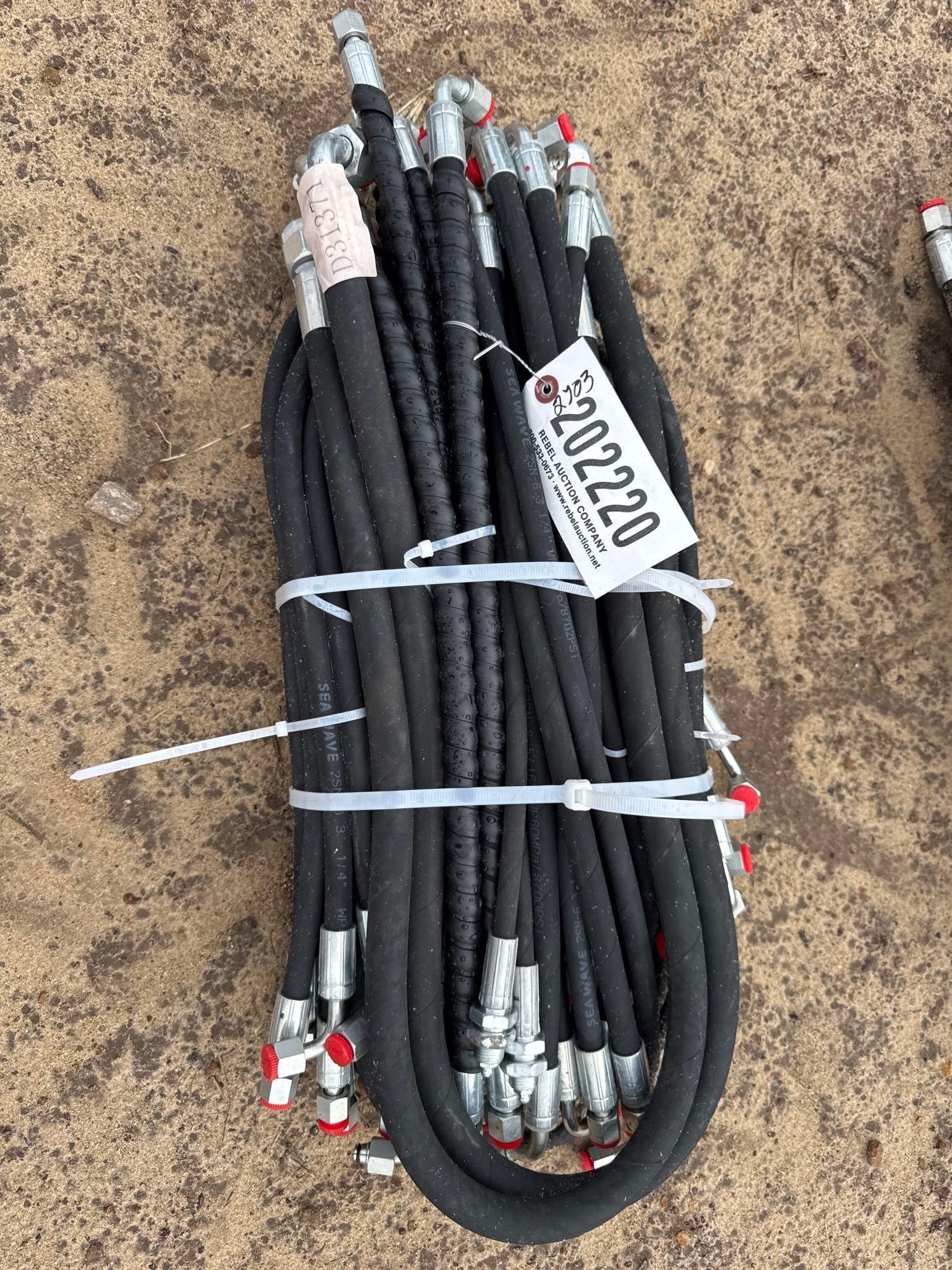 UNUSED FUTURE ASSORTED HYD HOSES (A54757)