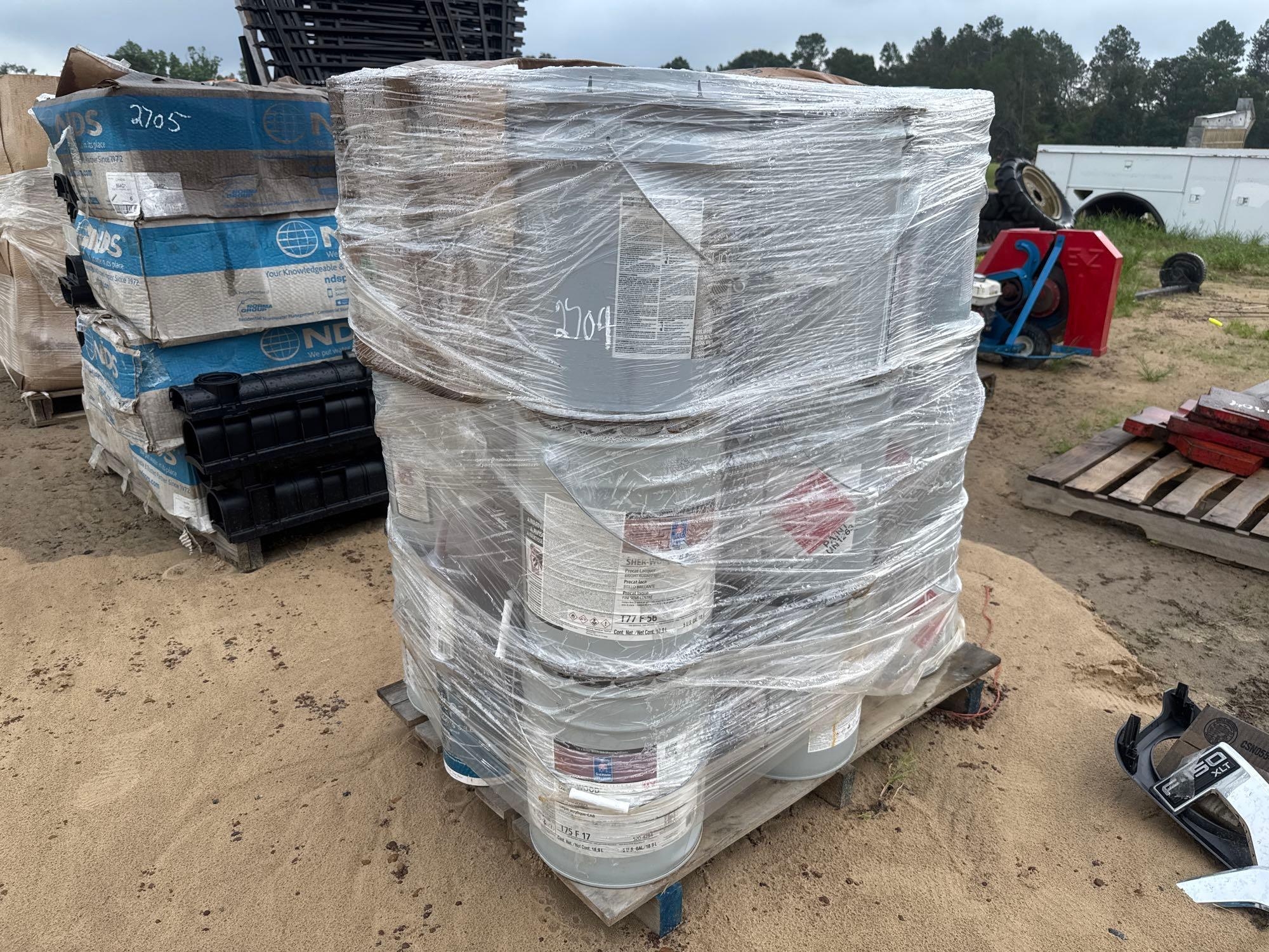 PALLET OF MISC PAINT (A51244)