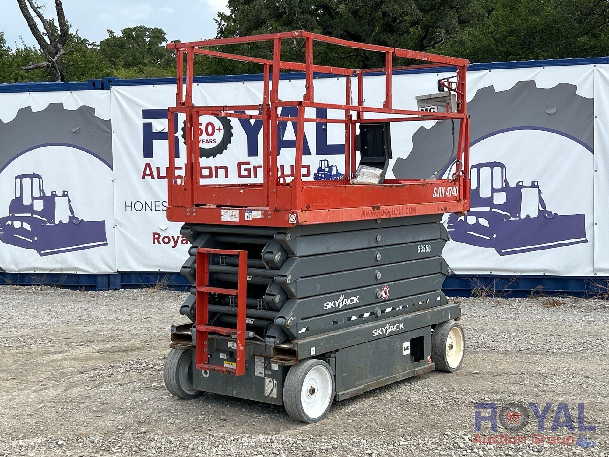 2018 Skyjack SJIII4740 4x4 40ft Scissor Lift (A52377)