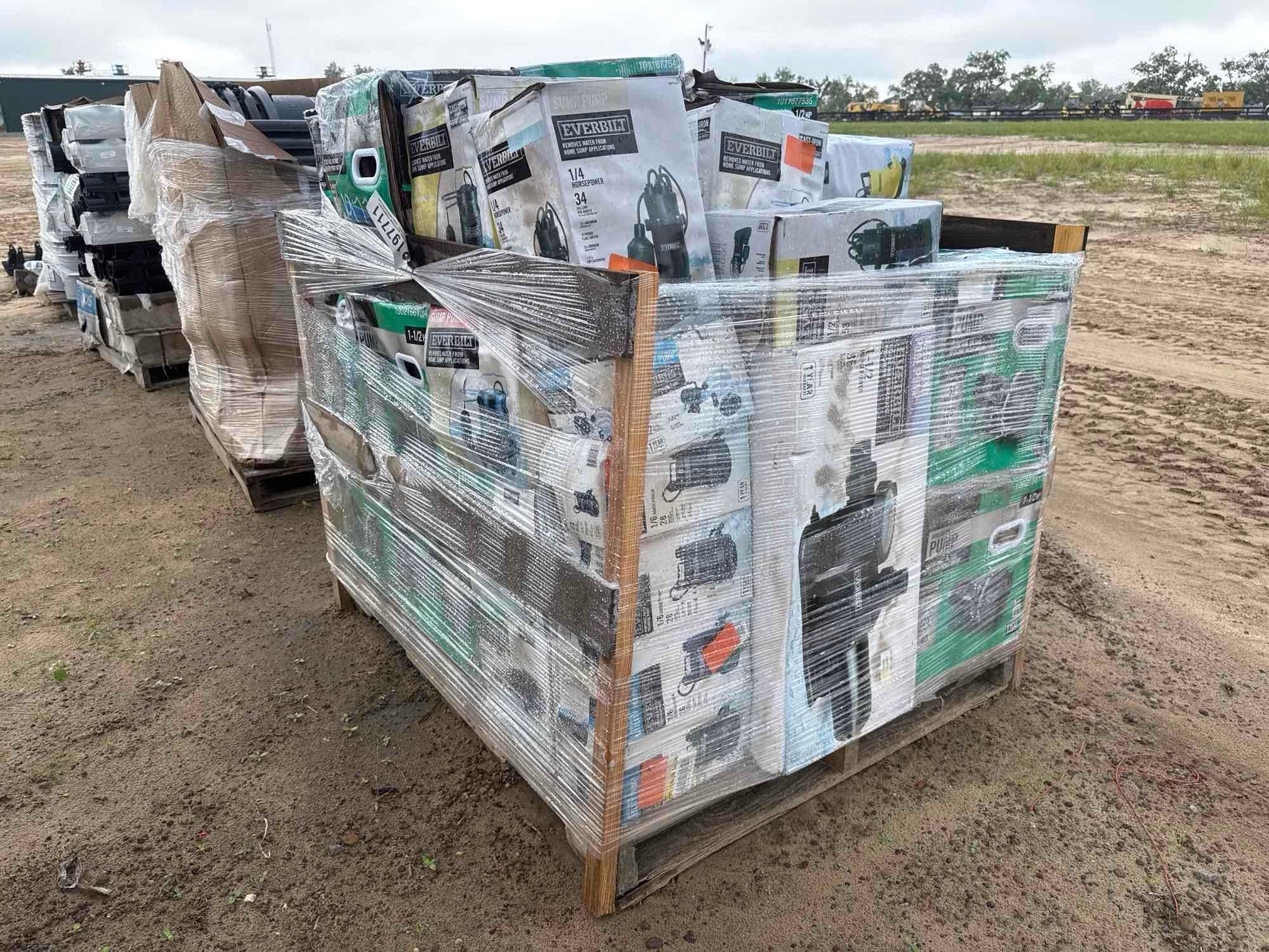 PALLET OF IRRIGATION PUMPS / WATER PUMPS (A51244)